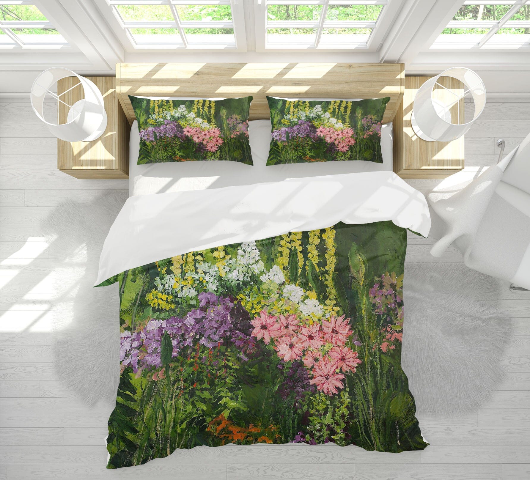 3D Flower Dance 1036 Allan P. Friedlander Bedding Bed Pillowcases Quilt Quiet Covers AJ Creativity Home