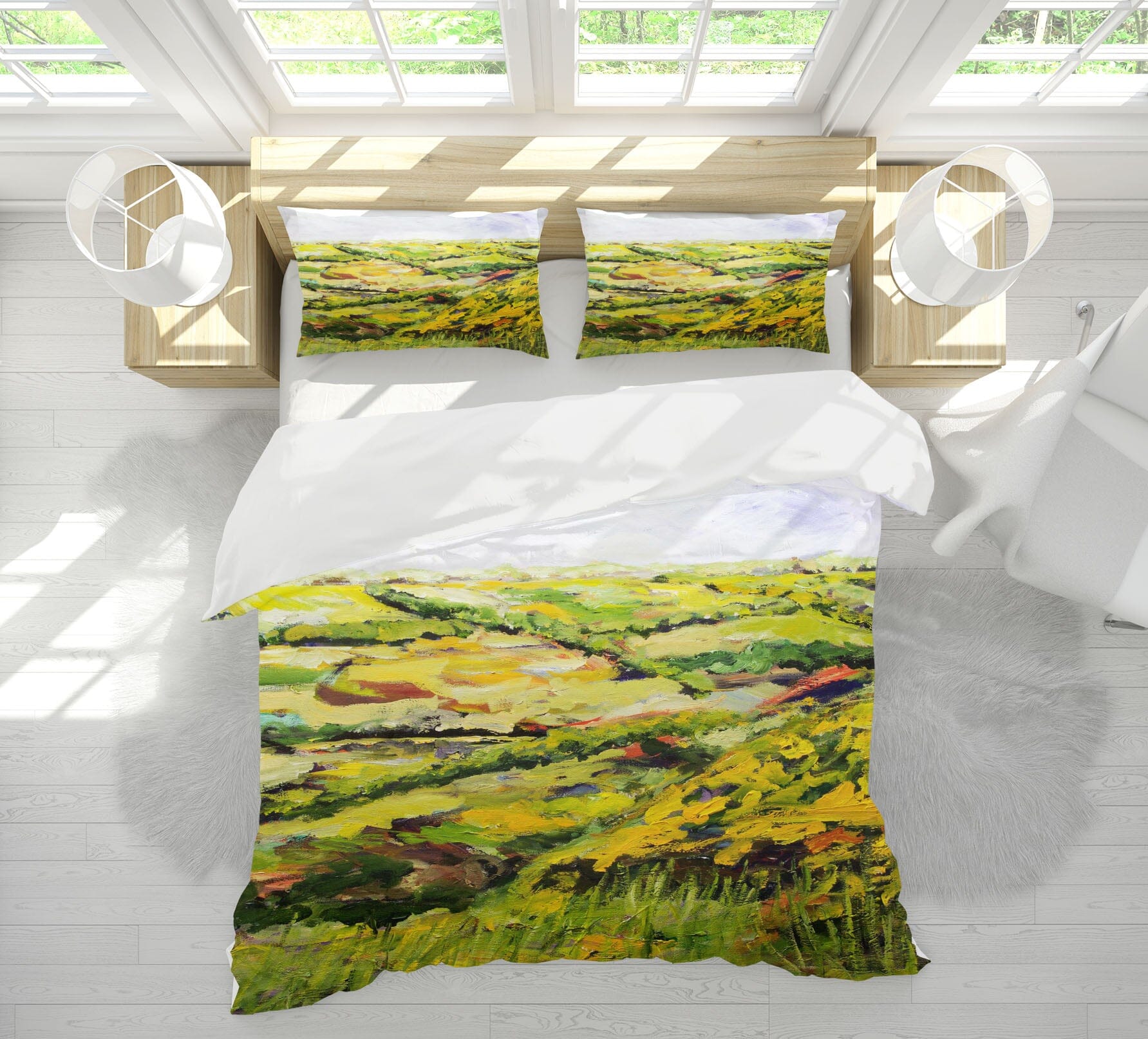 3D Grassland Pattern 1100 Allan P. Friedlander Bedding Bed Pillowcases Quilt Quiet Covers AJ Creativity Home