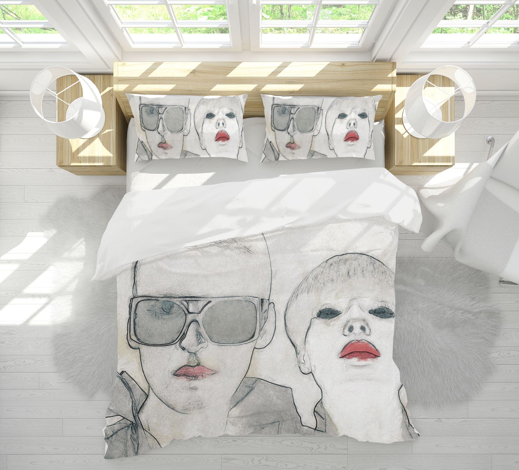 3D Fashion Elite 2008 Marco Cavazzana Bedding Bed Pillowcases Quilt Quiet Covers AJ Creativity Home