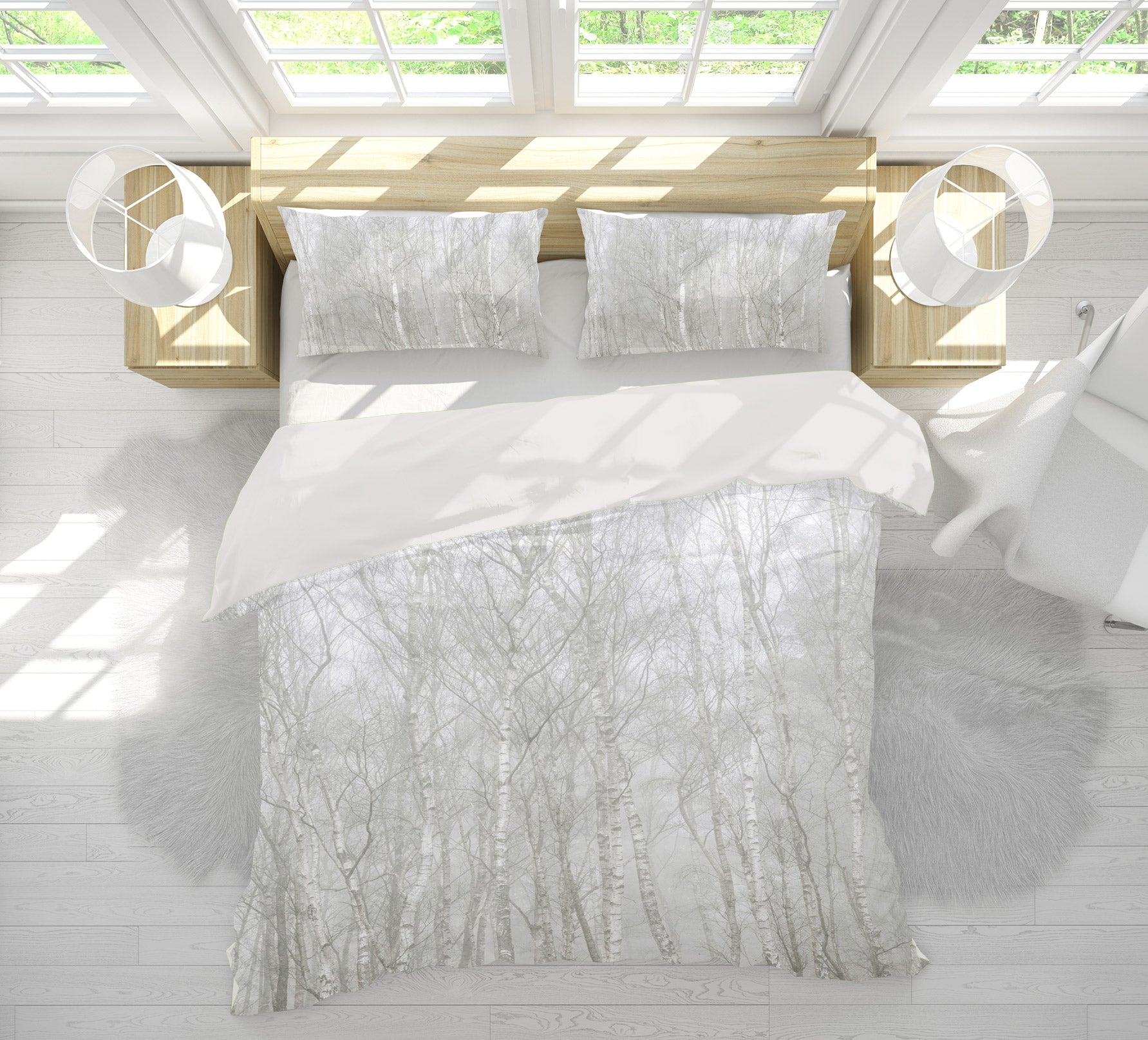 3D Forest Branches 6982 Assaf Frank Bedding Bed Pillowcases Quilt Cover Duvet Cover