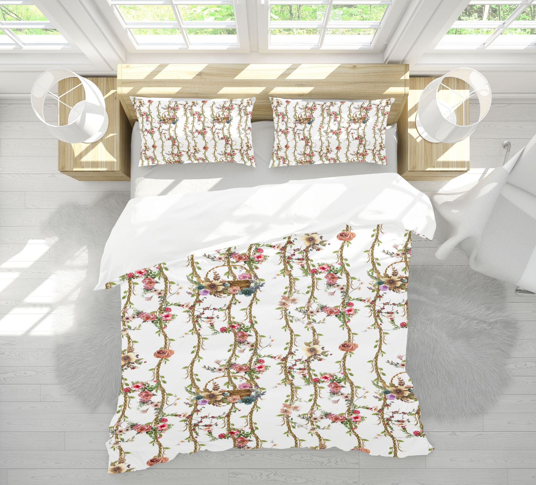 3D Edfuji 13020 Bed Pillowcases Quilt