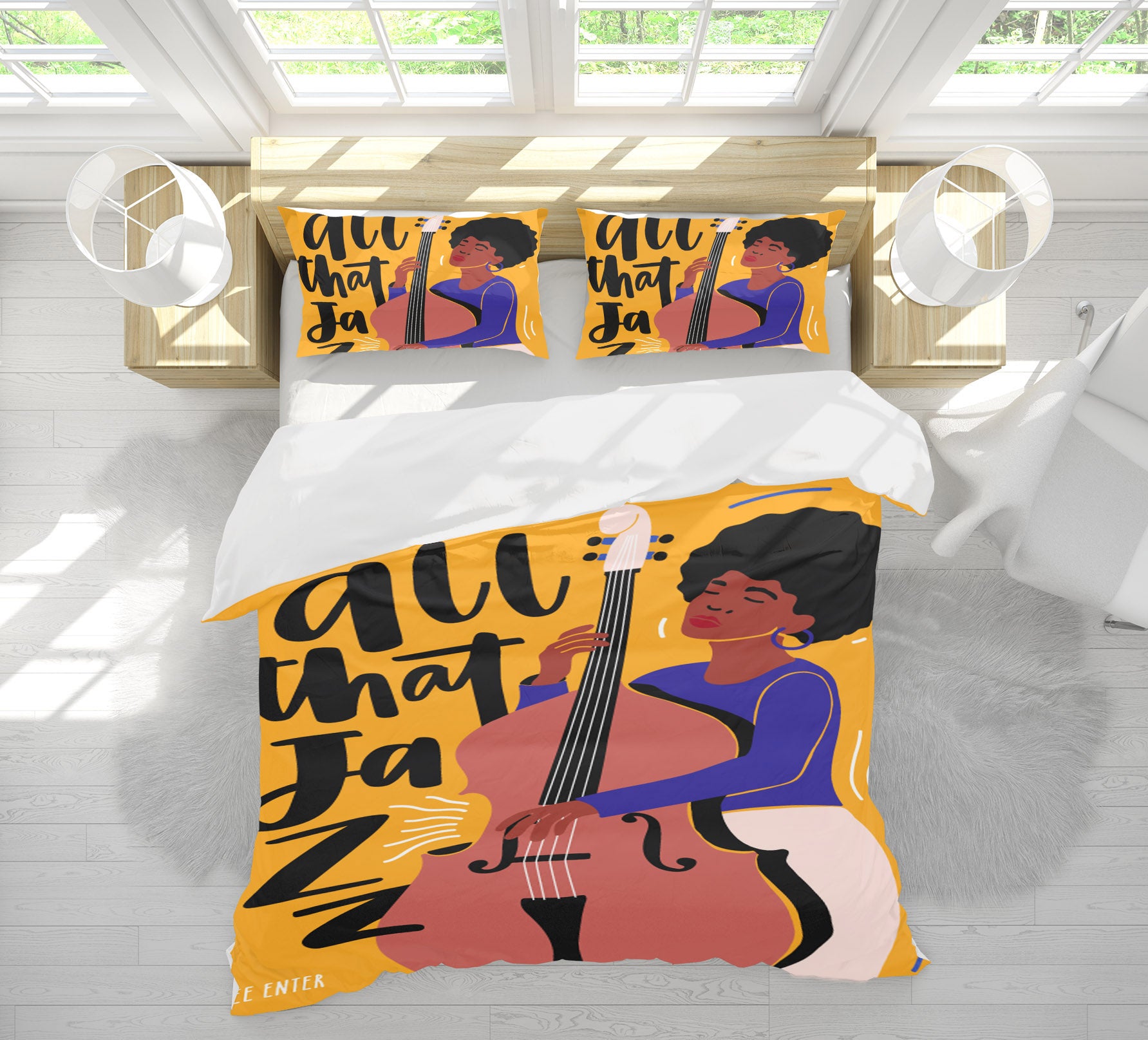 3D Cello 14224 Bed Pillowcases Quilt