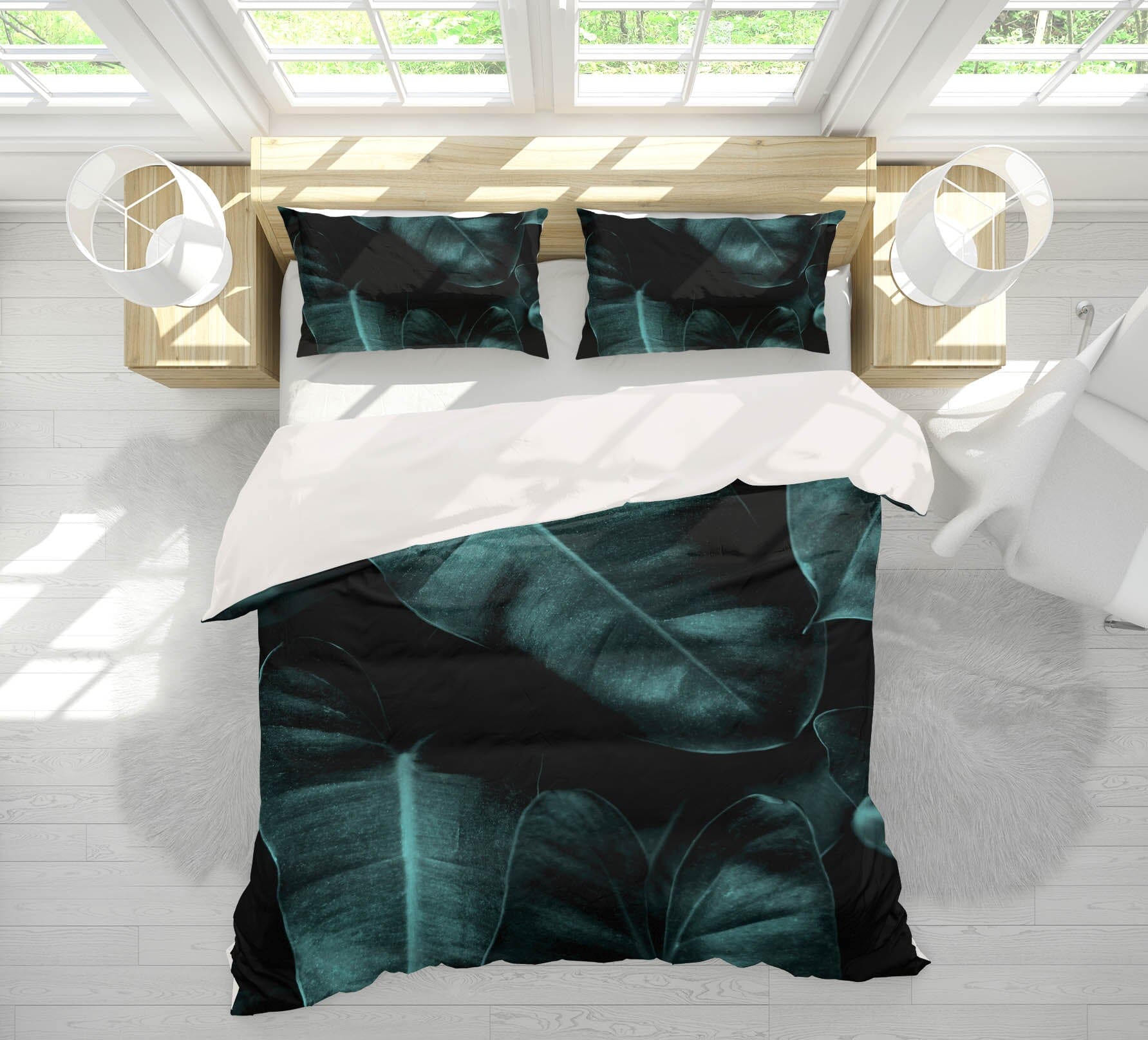 3D Banana Leaf 219 Boris Draschoff Bedding Bed Pillowcases Quilt Quiet Covers AJ Creativity Home