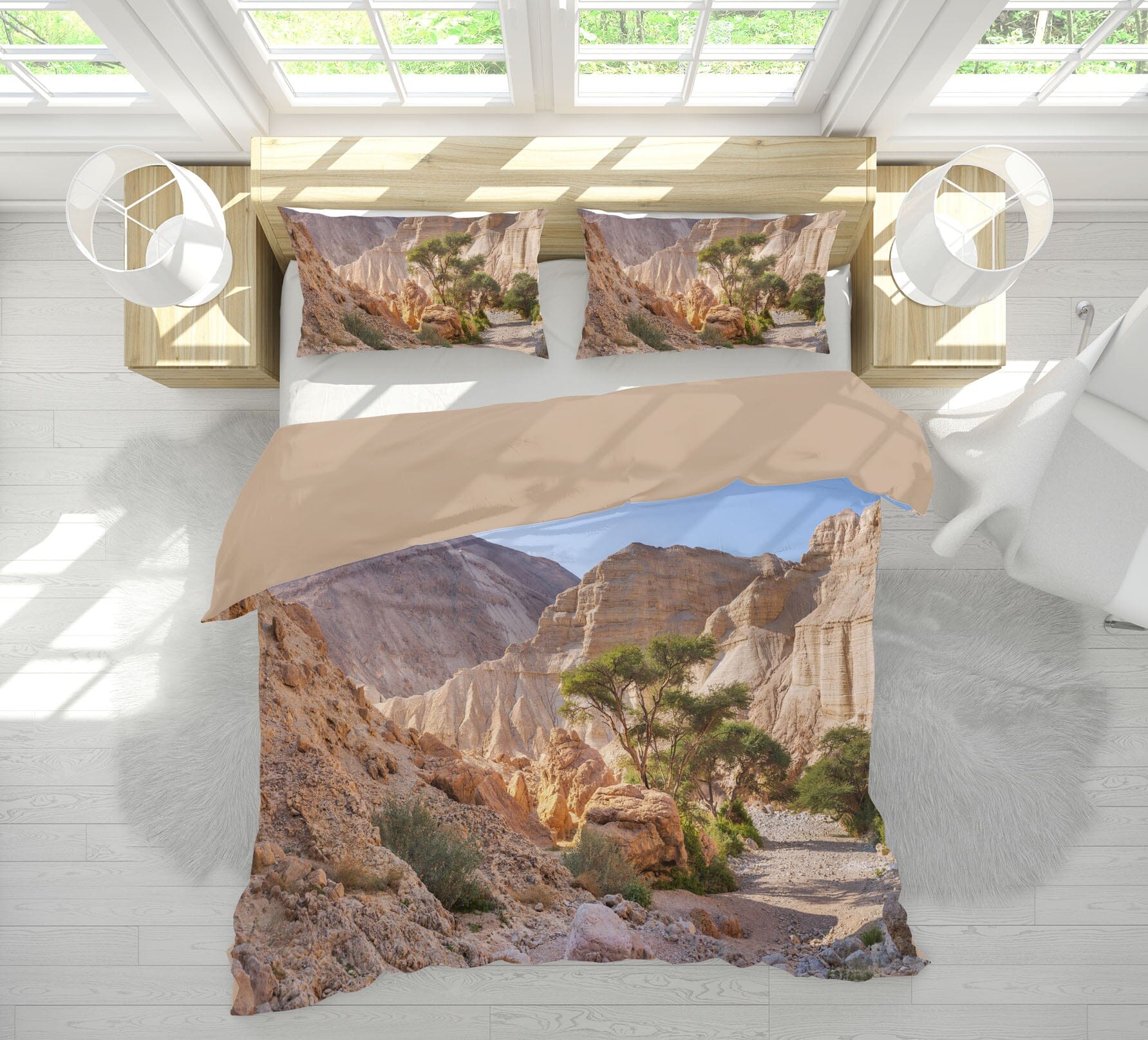 3D Mountain Stone 1030 Assaf Frank Bedding Bed Pillowcases Quilt Quiet Covers AJ Creativity Home