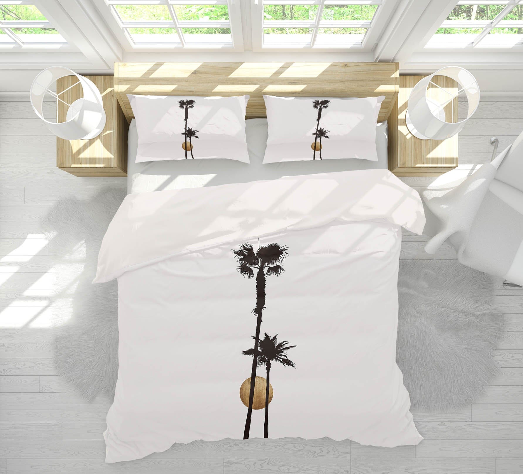 3D Black Coconut 194 Boris Draschoff Bedding Bed Pillowcases Quilt Quiet Covers AJ Creativity Home