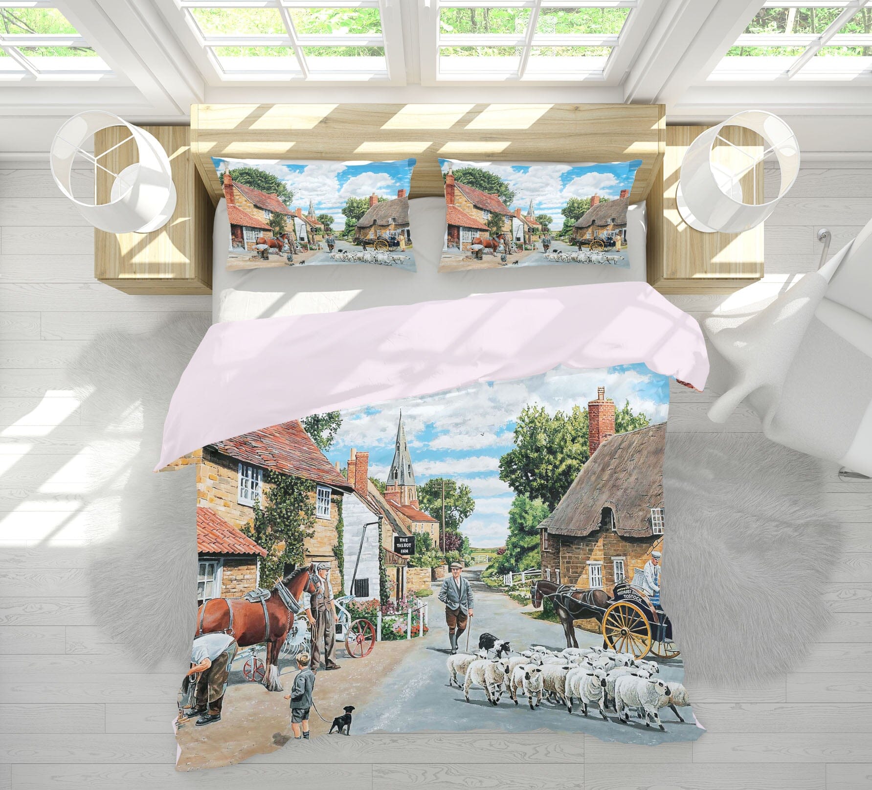 3D The Village Farrier 2073 Trevor Mitchell bedding Bed Pillowcases Quilt Quiet Covers AJ Creativity Home
