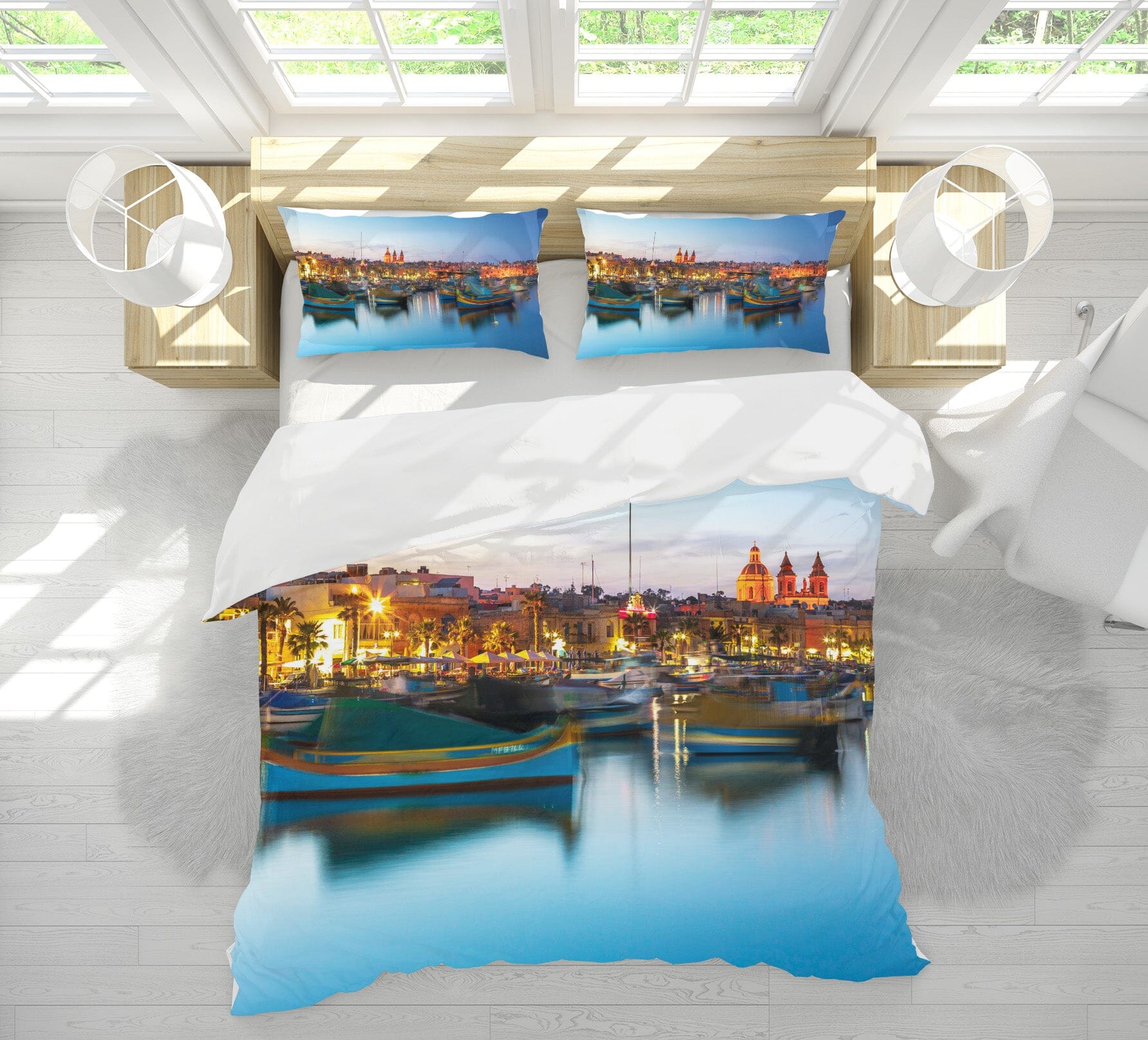 3D River Lights 2011 Assaf Frank Bedding Bed Pillowcases Quilt Quiet Covers AJ Creativity Home