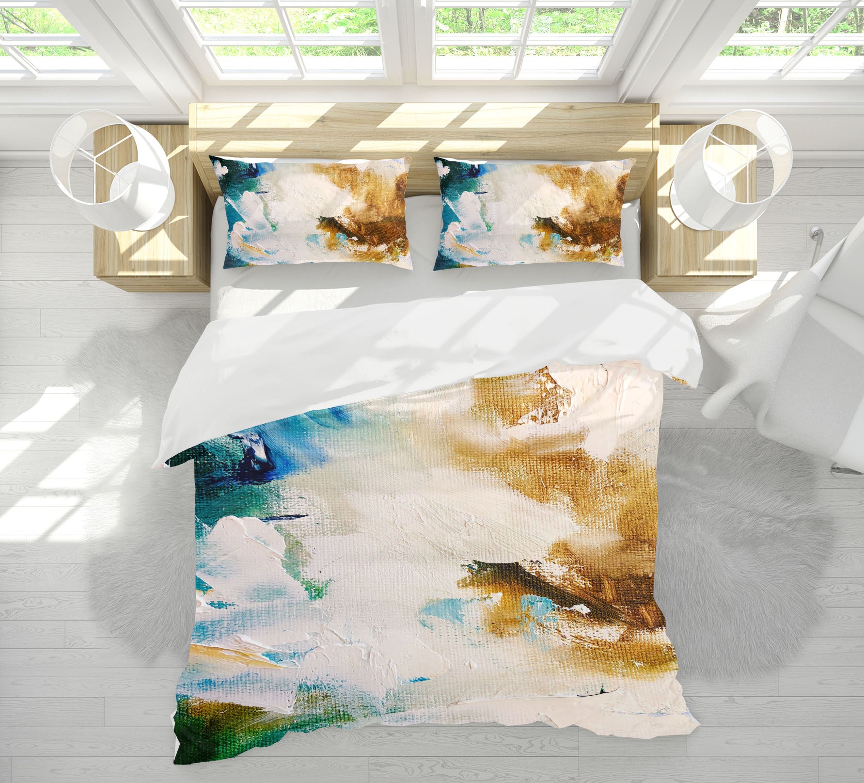 3D Painted Pigments 594 Skromova Marina Bedding Bed Pillowcases Quilt