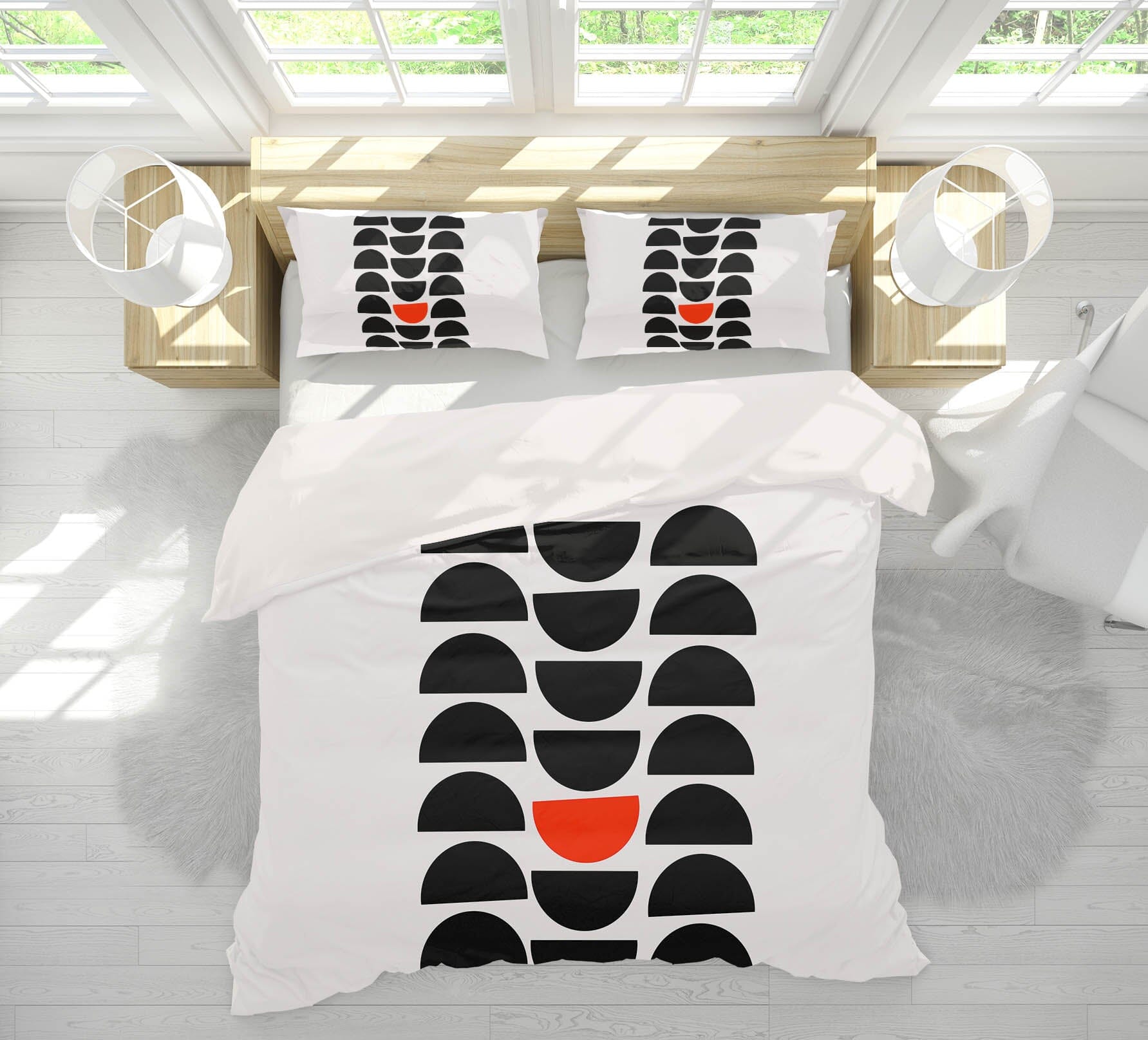 3D Bowl Pattern 203 Boris Draschoff Bedding Bed Pillowcases Quilt Quiet Covers AJ Creativity Home