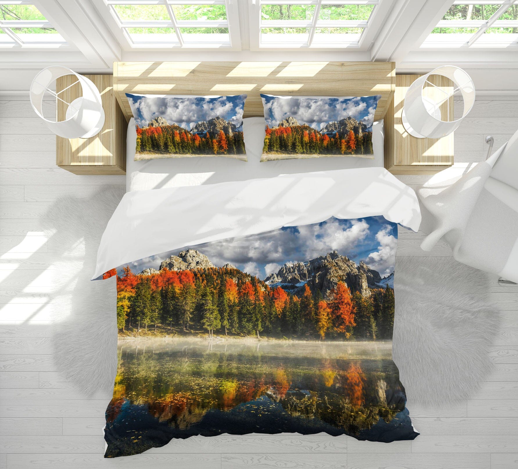 3D Clear Lake 2164 Marco Carmassi Bedding Bed Pillowcases Quilt Quiet Covers AJ Creativity Home