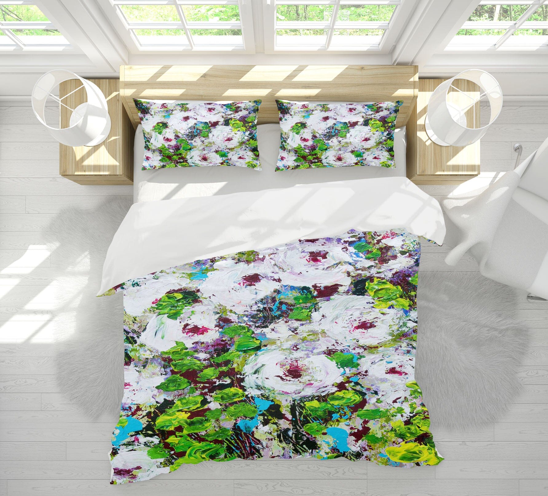 3D Longmont Garden 1117 Allan P. Friedlander Bedding Bed Pillowcases Quilt Quiet Covers AJ Creativity Home