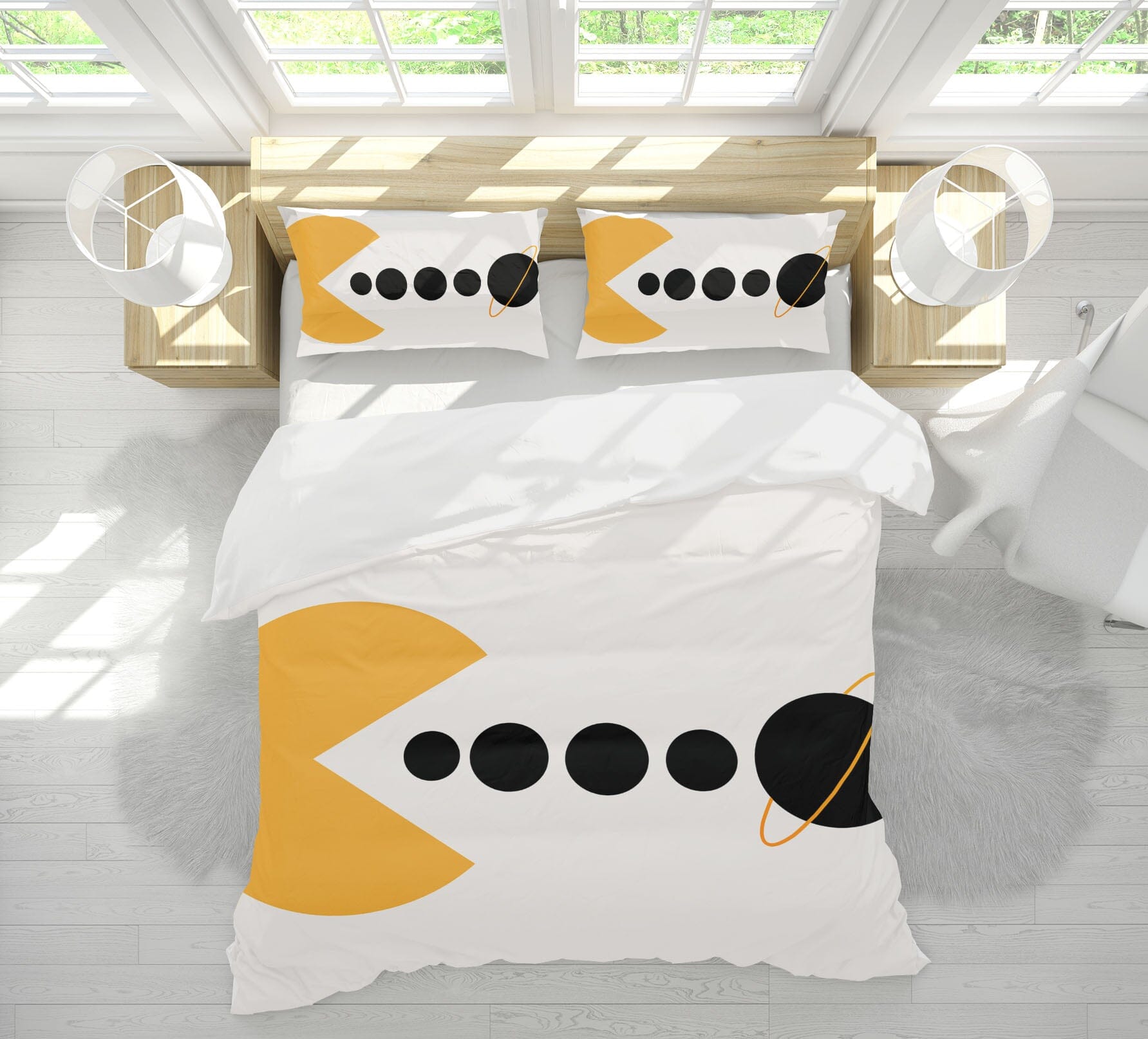 3D Yellow Monster 244 Boris Draschoff Bedding Bed Pillowcases Quilt Quiet Covers AJ Creativity Home