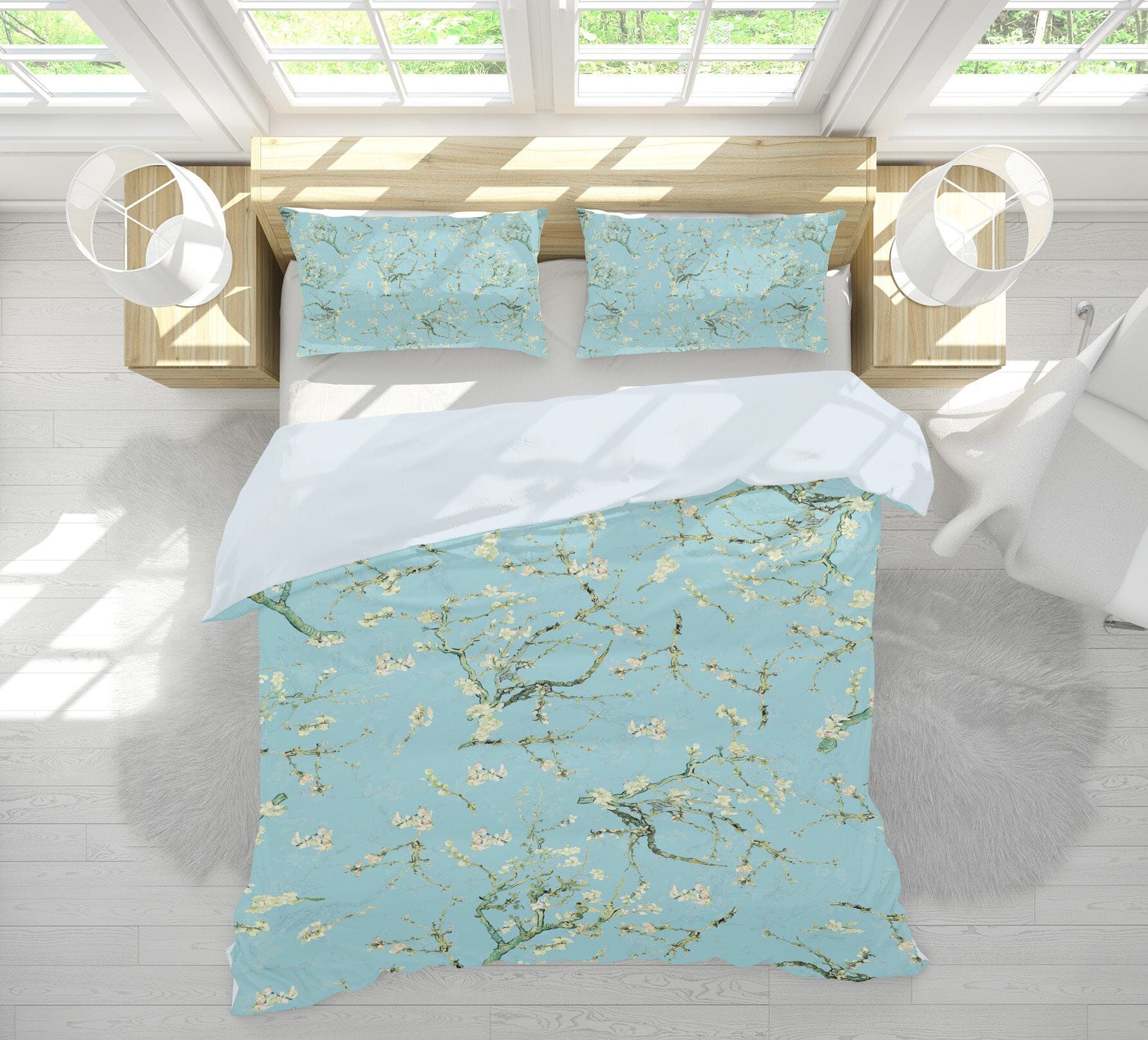 3D Flower Branches 154 Uta Naumann Bedding Bed Pillowcases Quilt Quiet Covers AJ Creativity Home