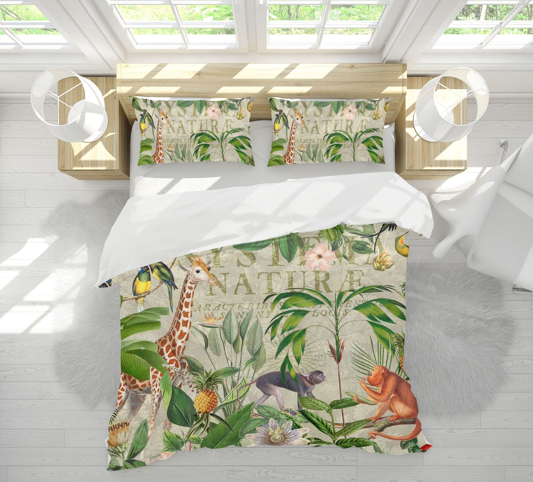 3D Get Along In Harmony 2140 Andrea haase Bedding Bed Pillowcases Quilt Quiet Covers AJ Creativity Home