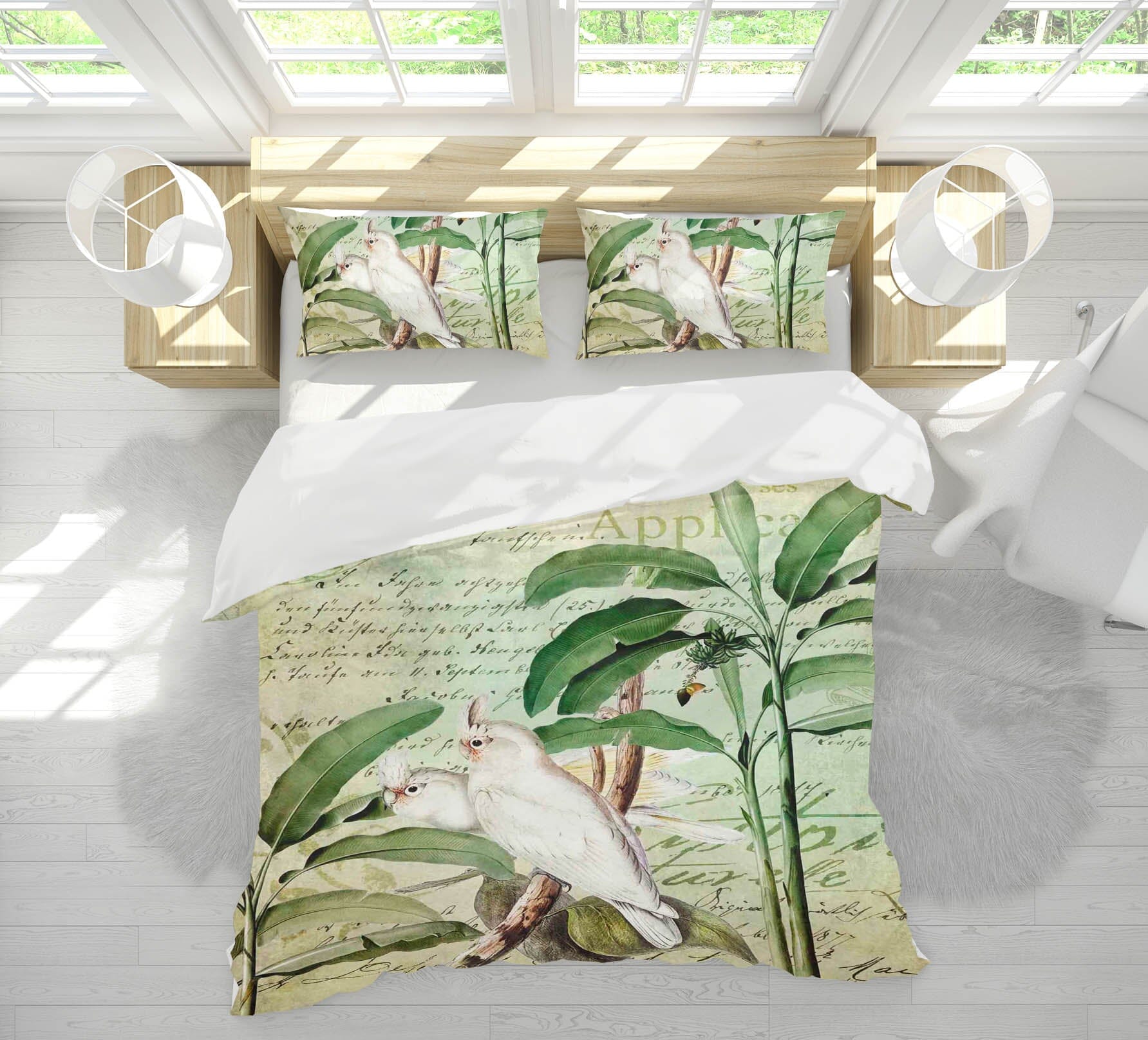 3D Kakadu 2130 Andrea haase Bedding Bed Pillowcases Quilt Quiet Covers AJ Creativity Home