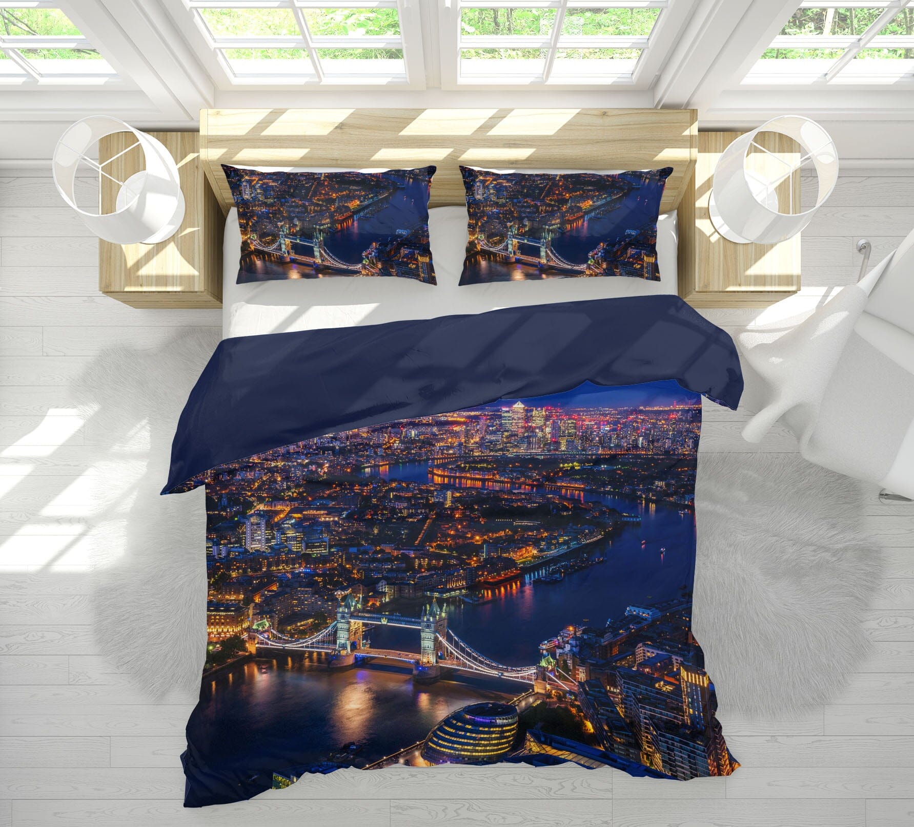 3D Night Lights 2103 Marco Carmassi Bedding Bed Pillowcases Quilt Quiet Covers AJ Creativity Home