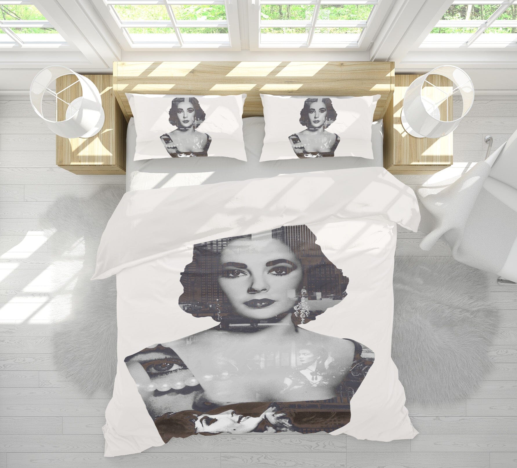 3D Curly Girl 2004 Marco Cavazzana Bedding Bed Pillowcases Quilt Quiet Covers AJ Creativity Home