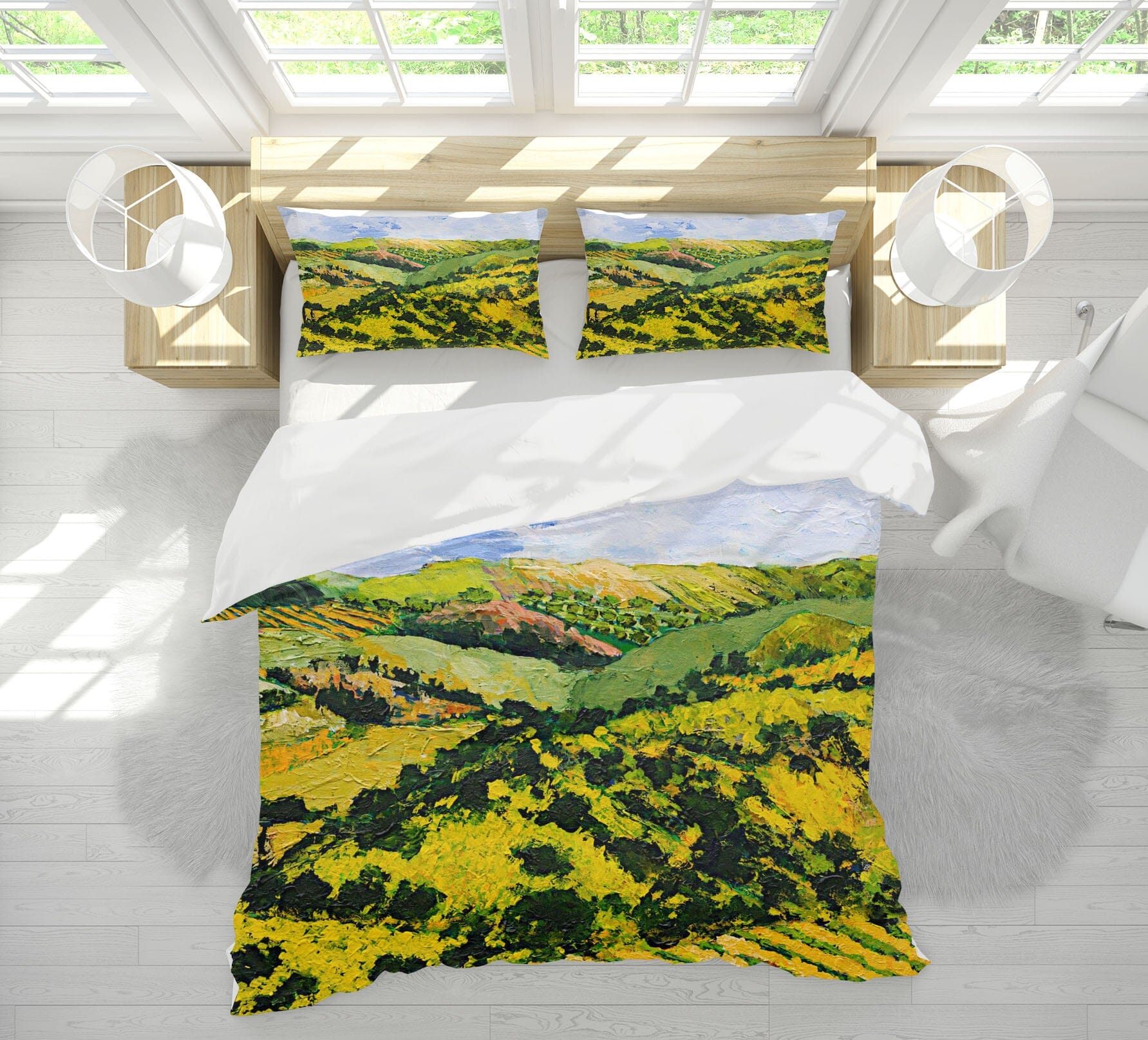 3D Deep Valley 1061 Allan P. Friedlander Bedding Bed Pillowcases Quilt Quiet Covers AJ Creativity Home