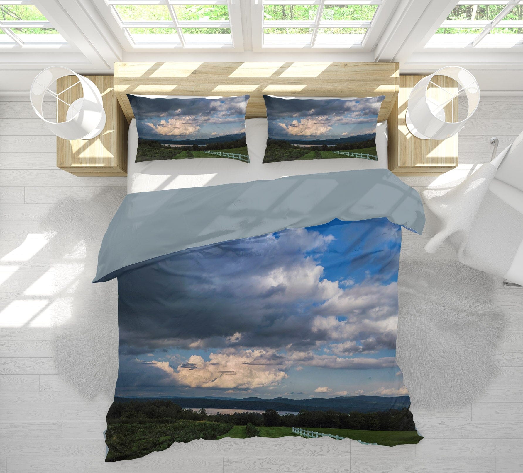 3D Distant Lake 1006 Jerry LoFaro bedding Bed Pillowcases Quilt Quiet Covers AJ Creativity Home