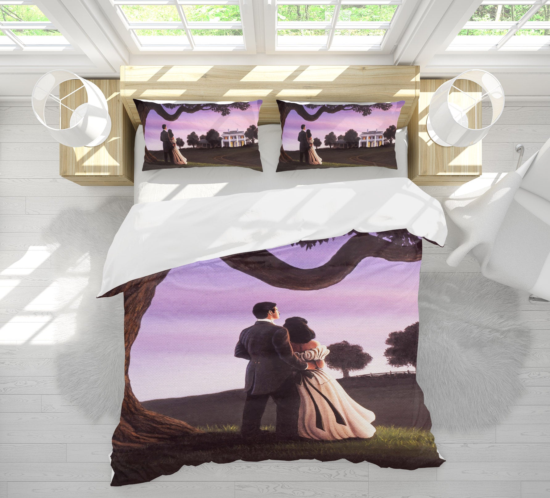 3D Tree Lovers 86029 Jerry LoFaro bedding Bed Pillowcases Quilt