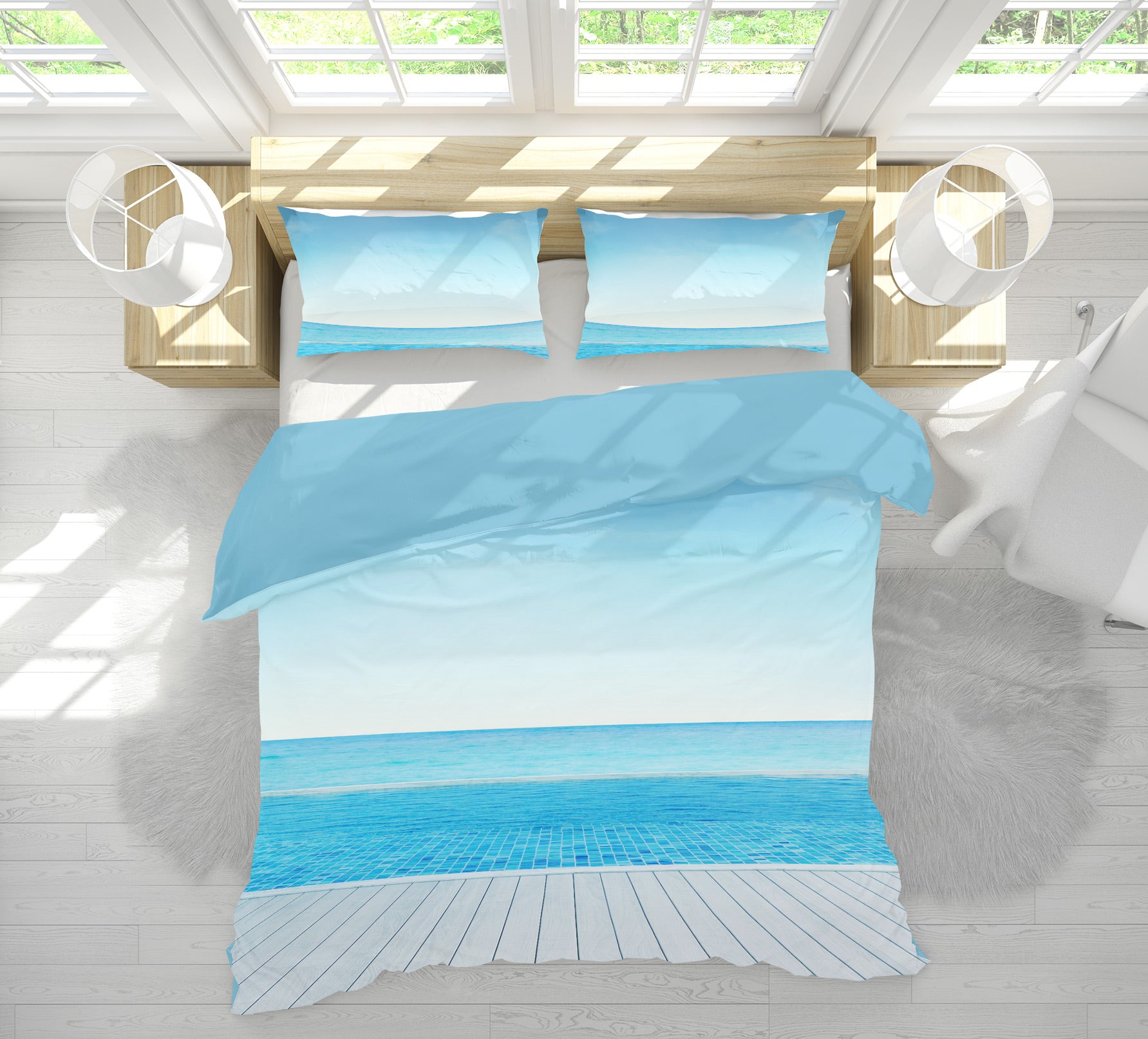 3D Ocean 14176 Bed Pillowcases Quilt