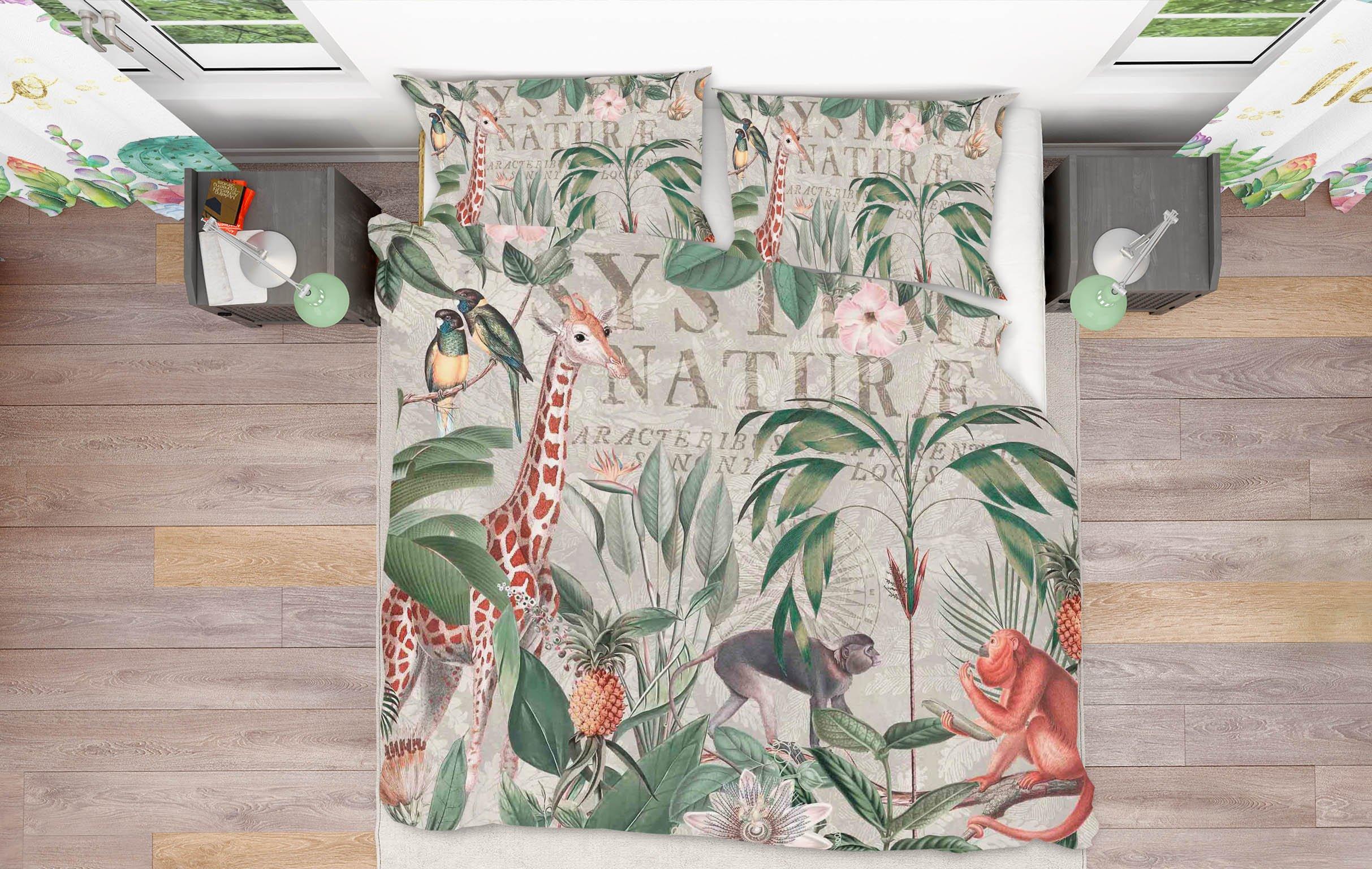 3D Animal Home 2137 Andrea haase Bedding Bed Pillowcases Quilt Quiet Covers AJ Creativity Home