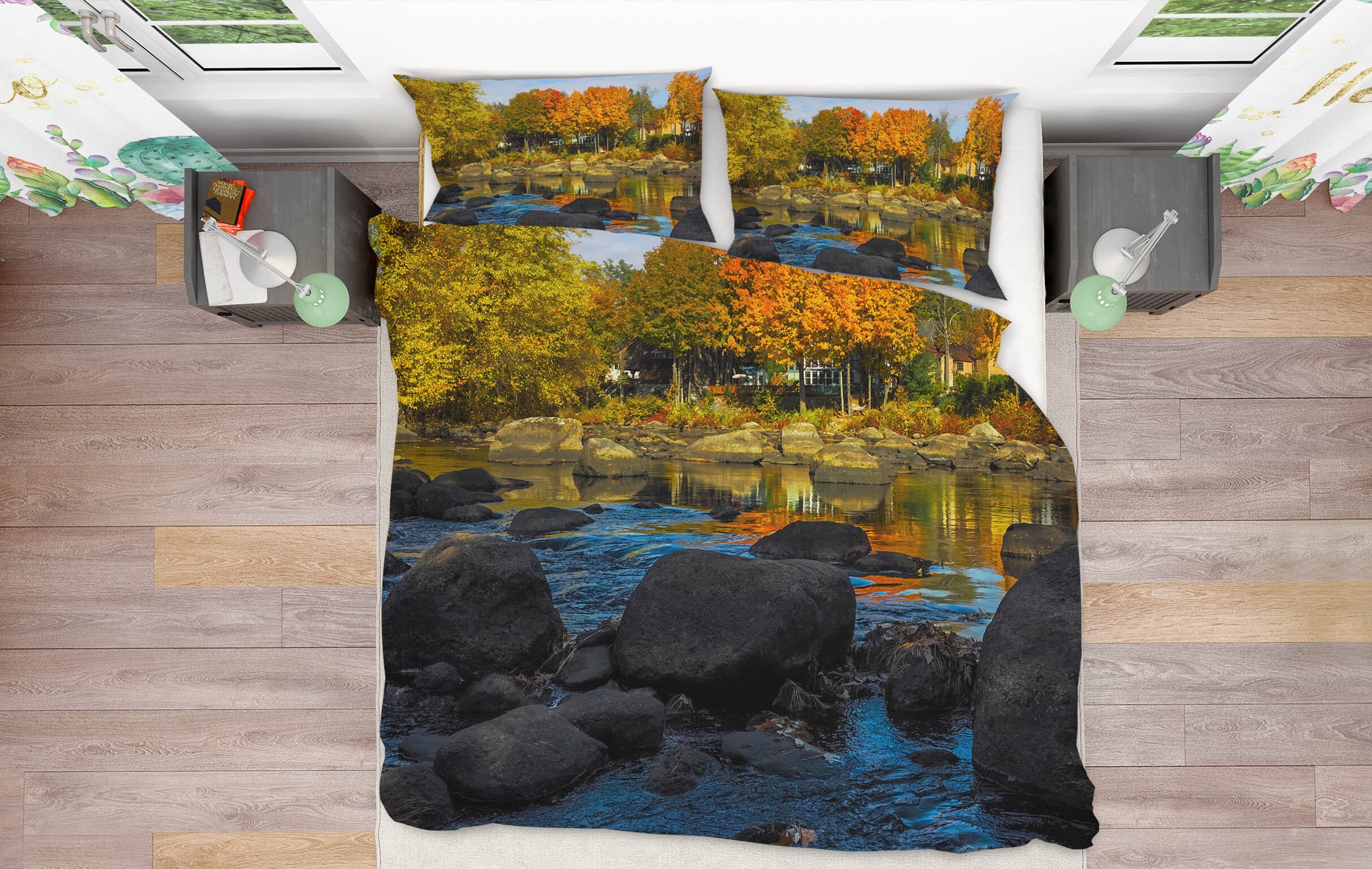 3D Stone Forest 1014 Jerry LoFaro bedding Bed Pillowcases Quilt Quiet Covers AJ Creativity Home