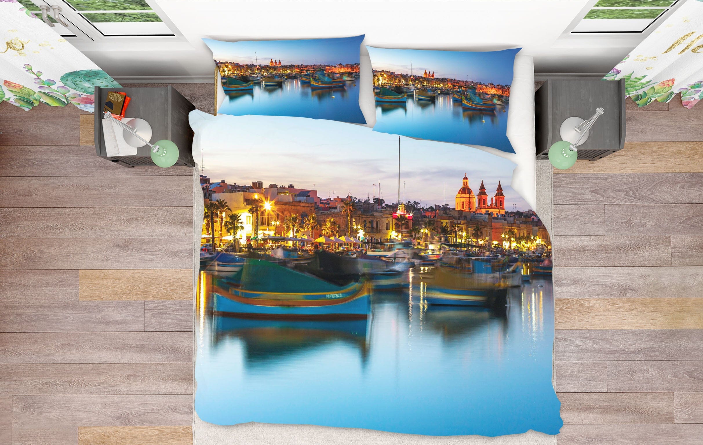 3D River Lights 2011 Assaf Frank Bedding Bed Pillowcases Quilt Quiet Covers AJ Creativity Home