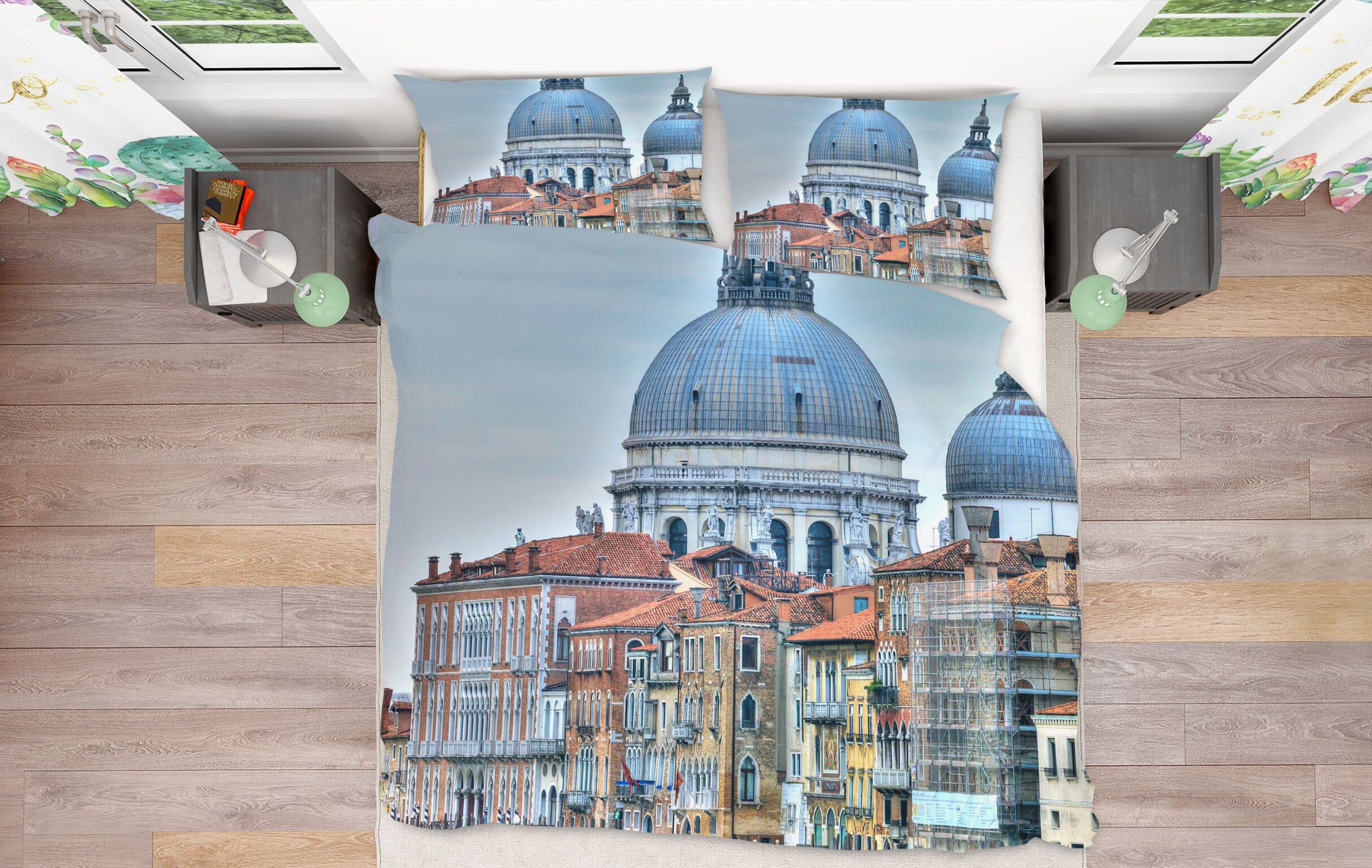 3D Venice Architecture 1014 Assaf Frank Bedding Bed Pillowcases Quilt Quiet Covers AJ Creativity Home