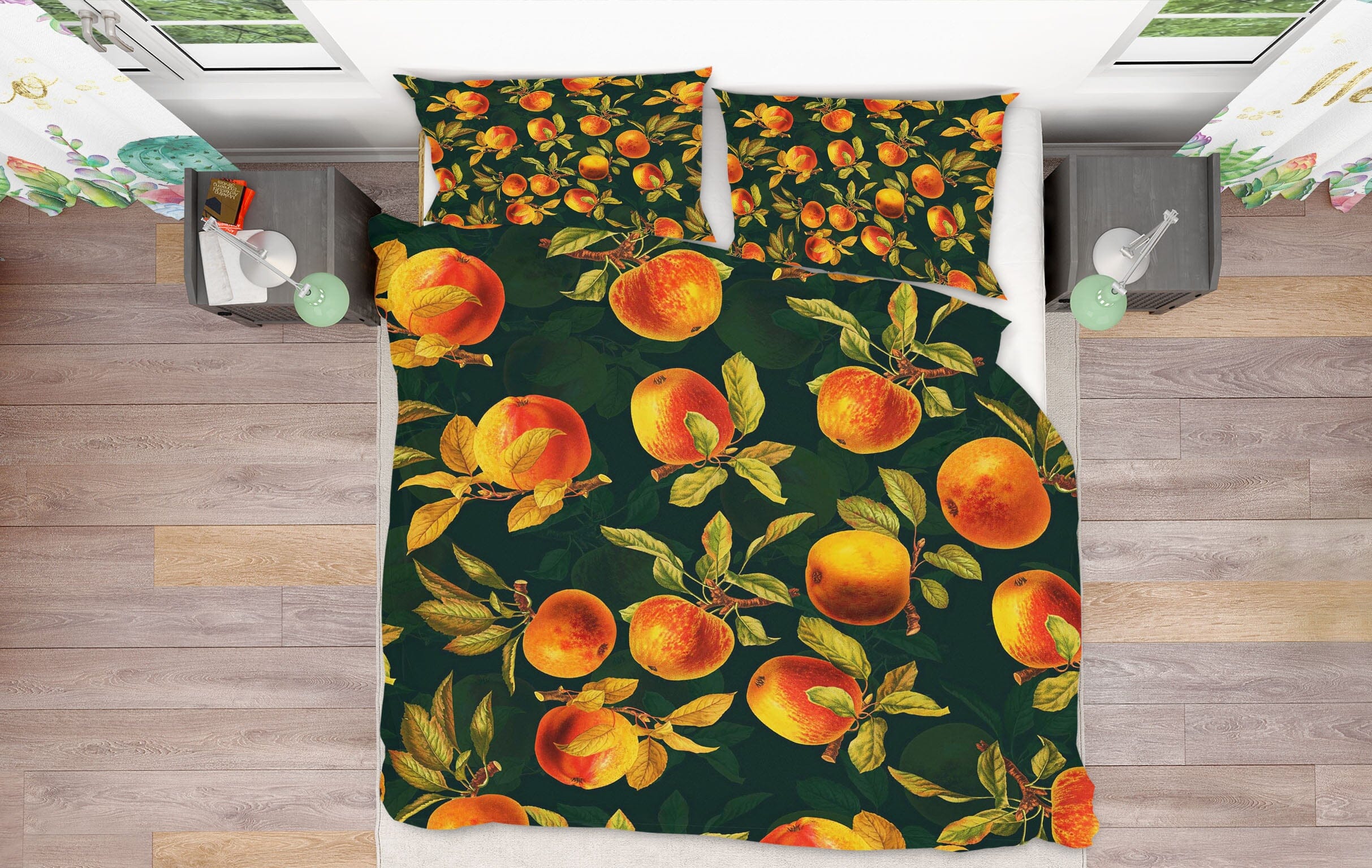 3D Red Apple 165 Uta Naumann Bedding Bed Pillowcases Quilt Quiet Covers AJ Creativity Home
