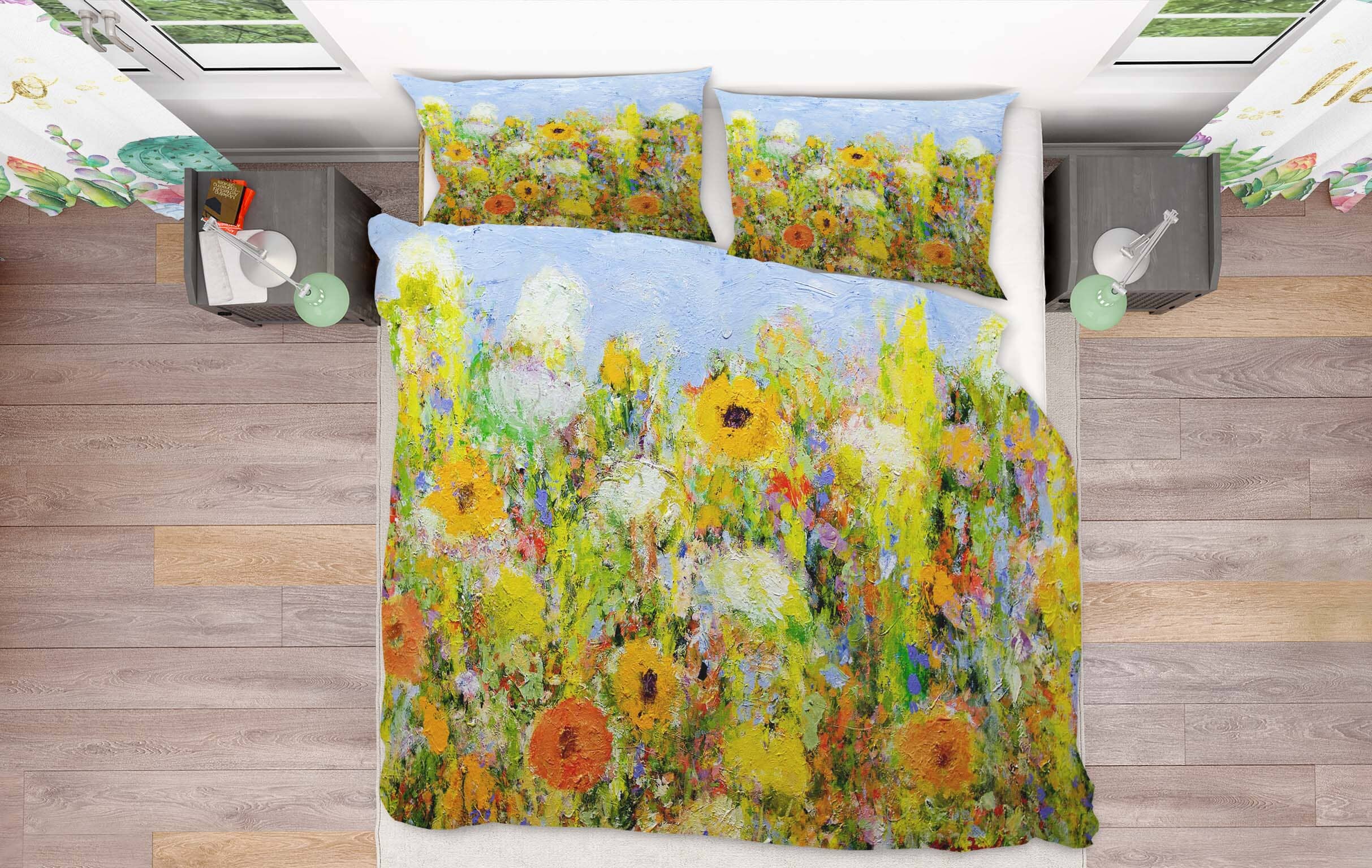 3D Dandelion Dust 1150 Allan P. Friedlander Bedding Bed Pillowcases Quilt Quiet Covers AJ Creativity Home
