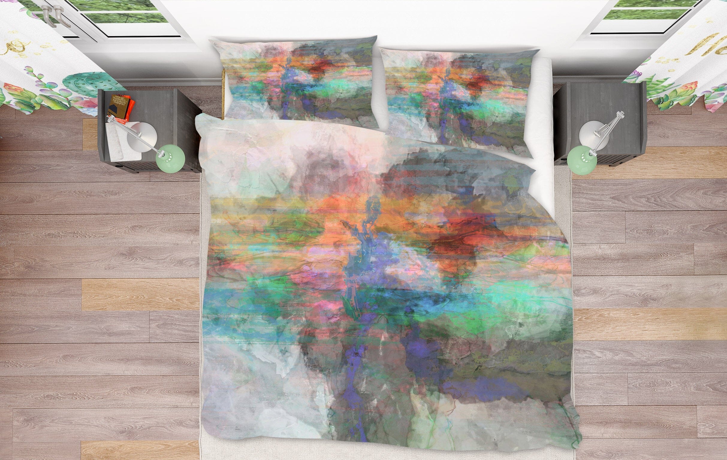 3D Black Ink Painting 1040 Michael Tienhaara Bedding Bed Pillowcases Quilt Quiet Covers AJ Creativity Home