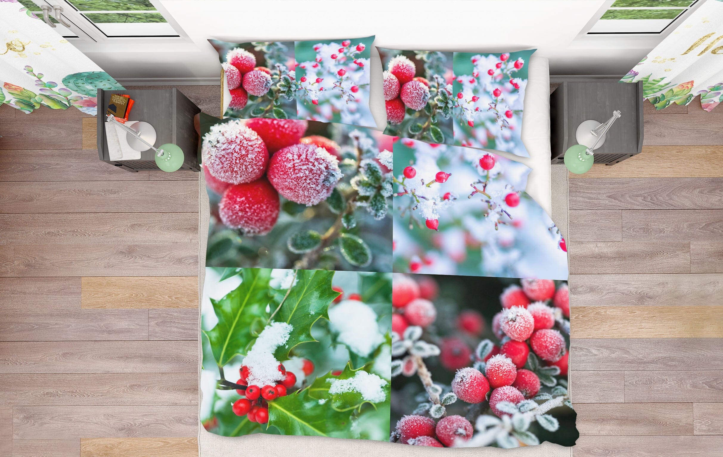 3D Christmas Set 1040 Assaf Frank Bedding Bed Pillowcases Quilt Quiet Covers AJ Creativity Home