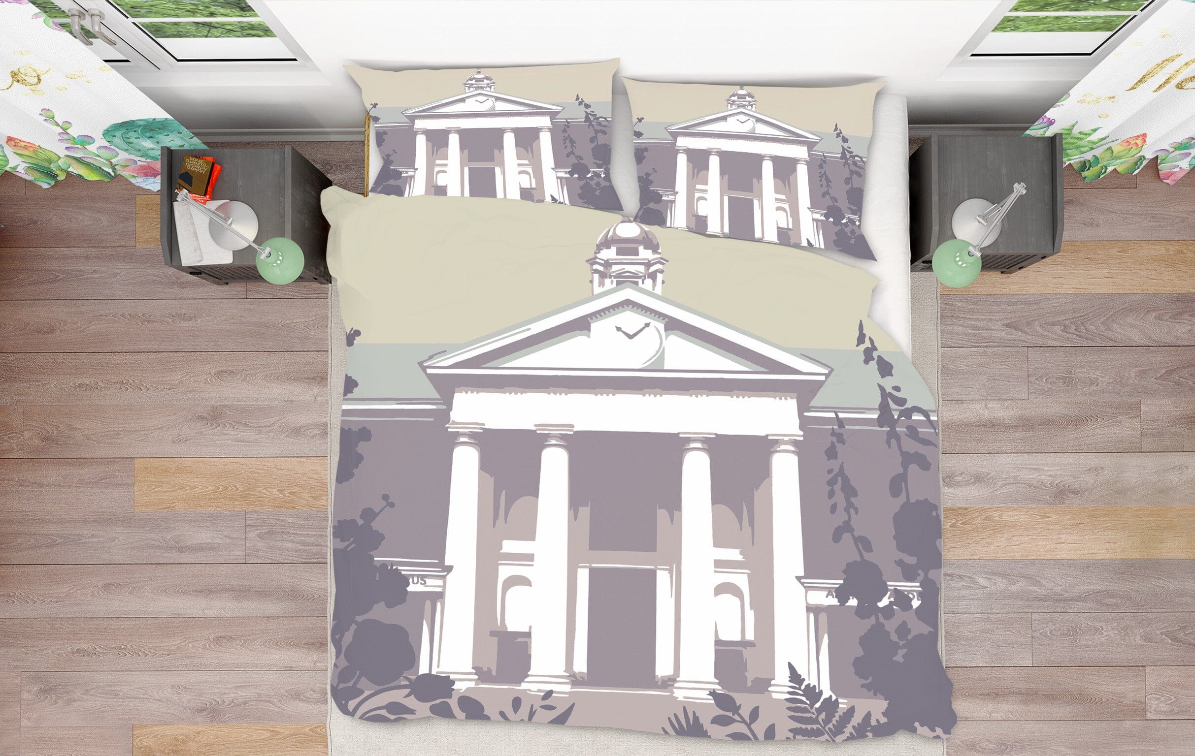 3D Chelsea Flower Show 2011 Steve Read Bedding Bed Pillowcases Quilt Quiet Covers AJ Creativity Home