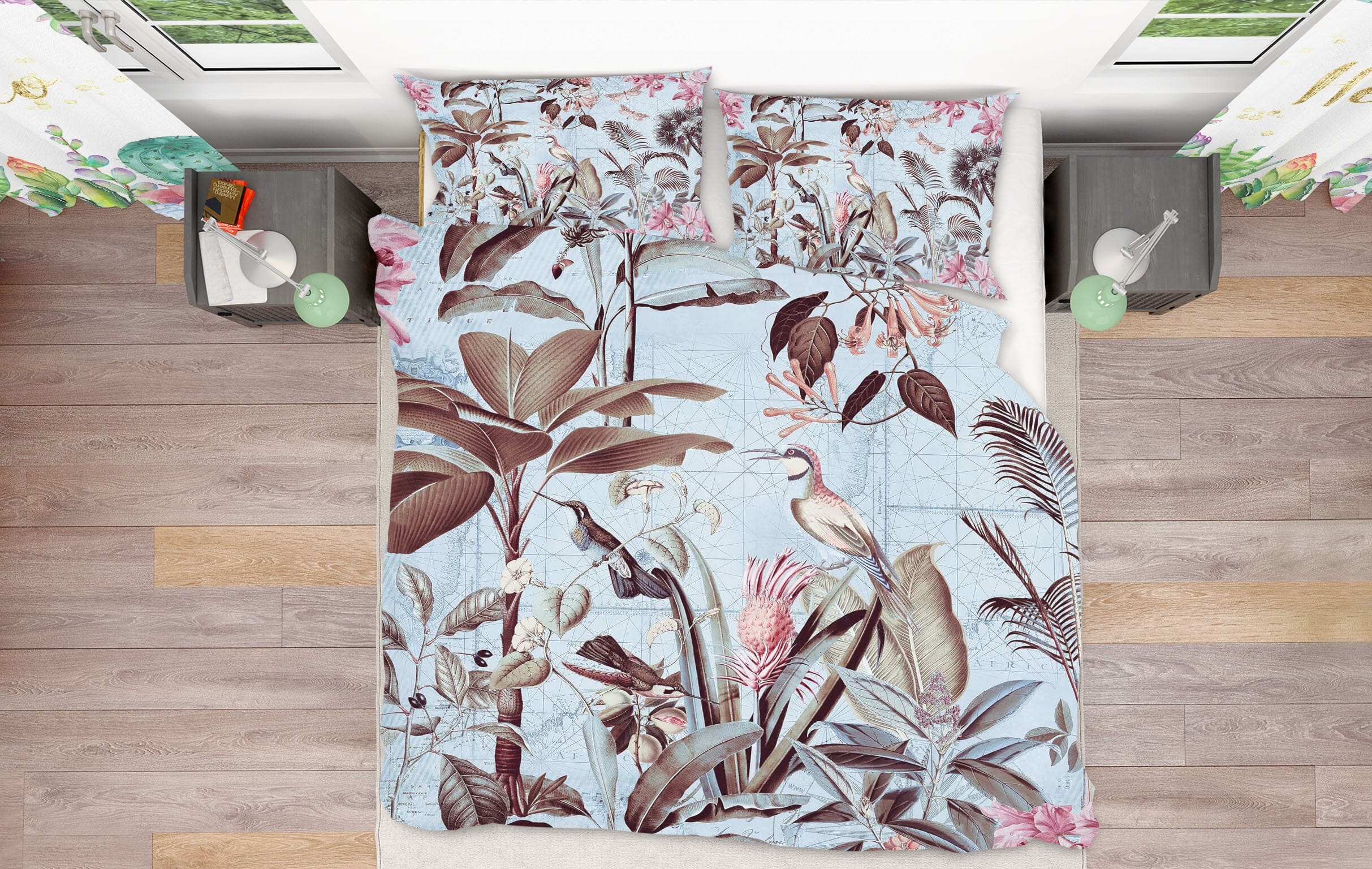 3D Winter Forest 128 Andrea haase Bedding Bed Pillowcases Quilt Quiet Covers AJ Creativity Home