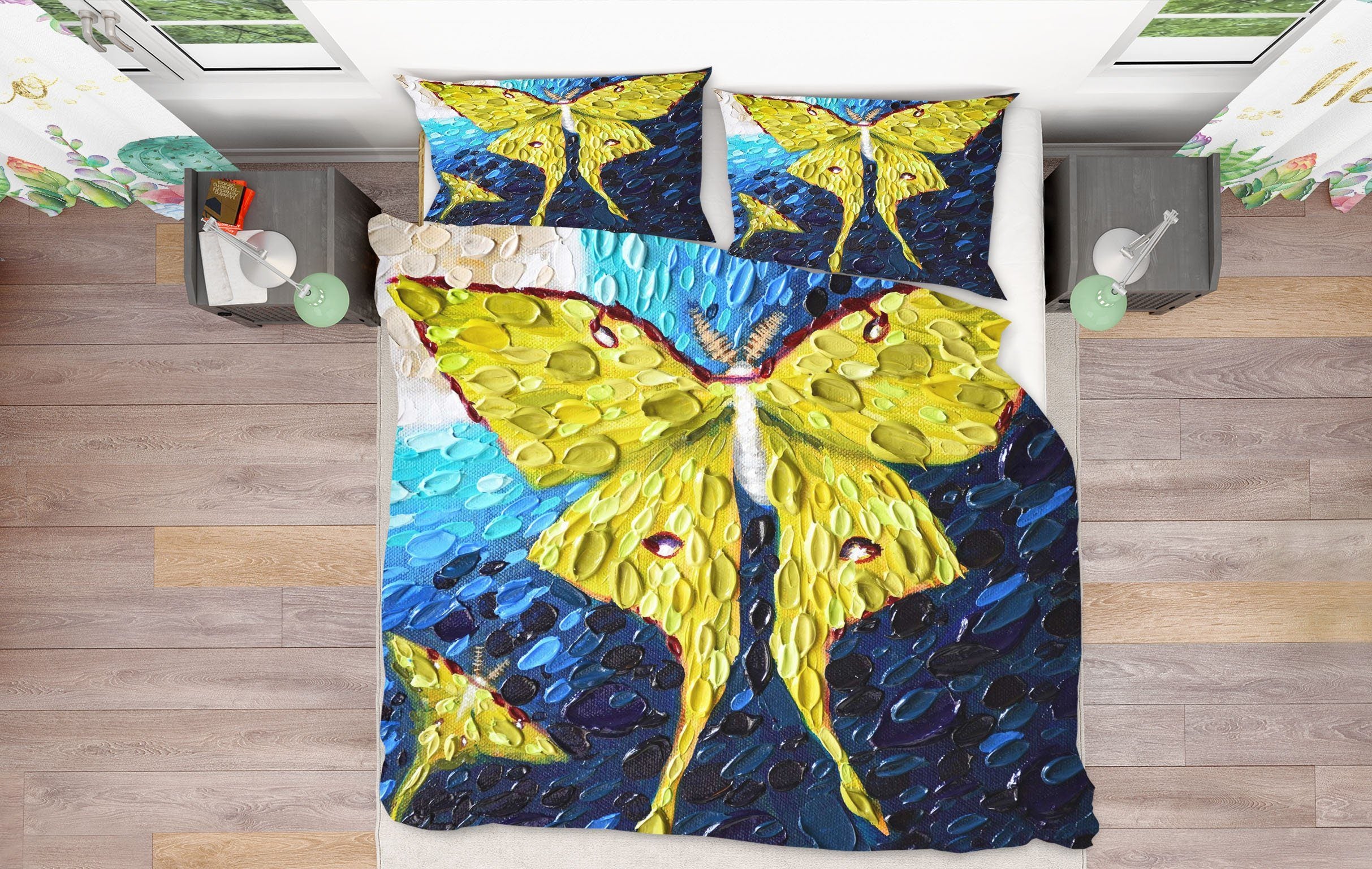 3D Butterfly Specimen 2111 Dena Tollefson bedding Bed Pillowcases Quilt Quiet Covers AJ Creativity Home