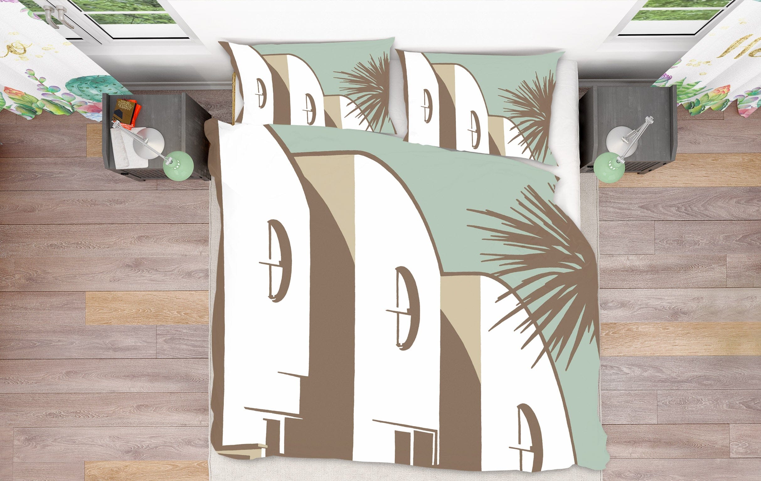 3D Sandbanks Banks Road 2054 Steve Read Bedding Bed Pillowcases Quilt Quiet Covers AJ Creativity Home