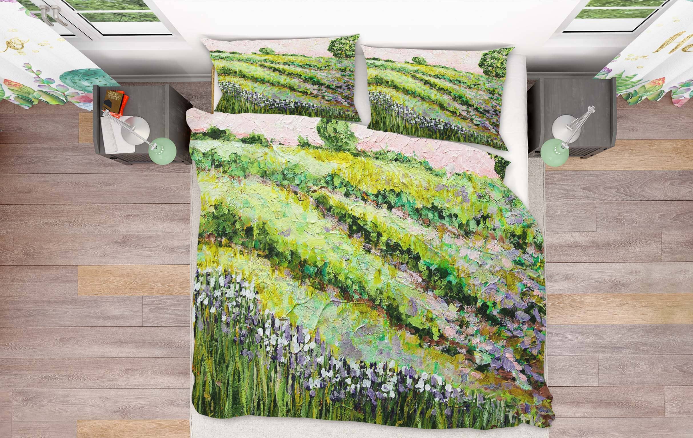 3D Morning Dew 1138 Allan P. Friedlander Bedding Bed Pillowcases Quilt Quiet Covers AJ Creativity Home