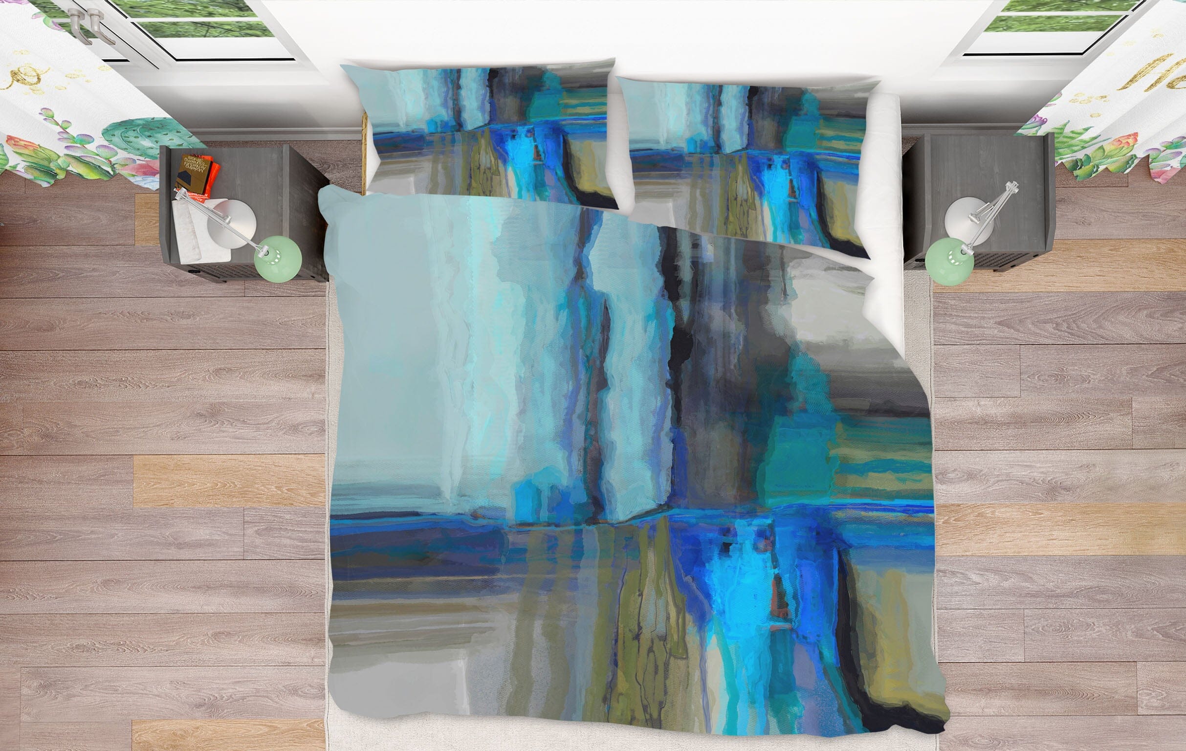 3D Ink Graffiti 2109 Michael Tienhaara Bedding Bed Pillowcases Quilt Quiet Covers AJ Creativity Home