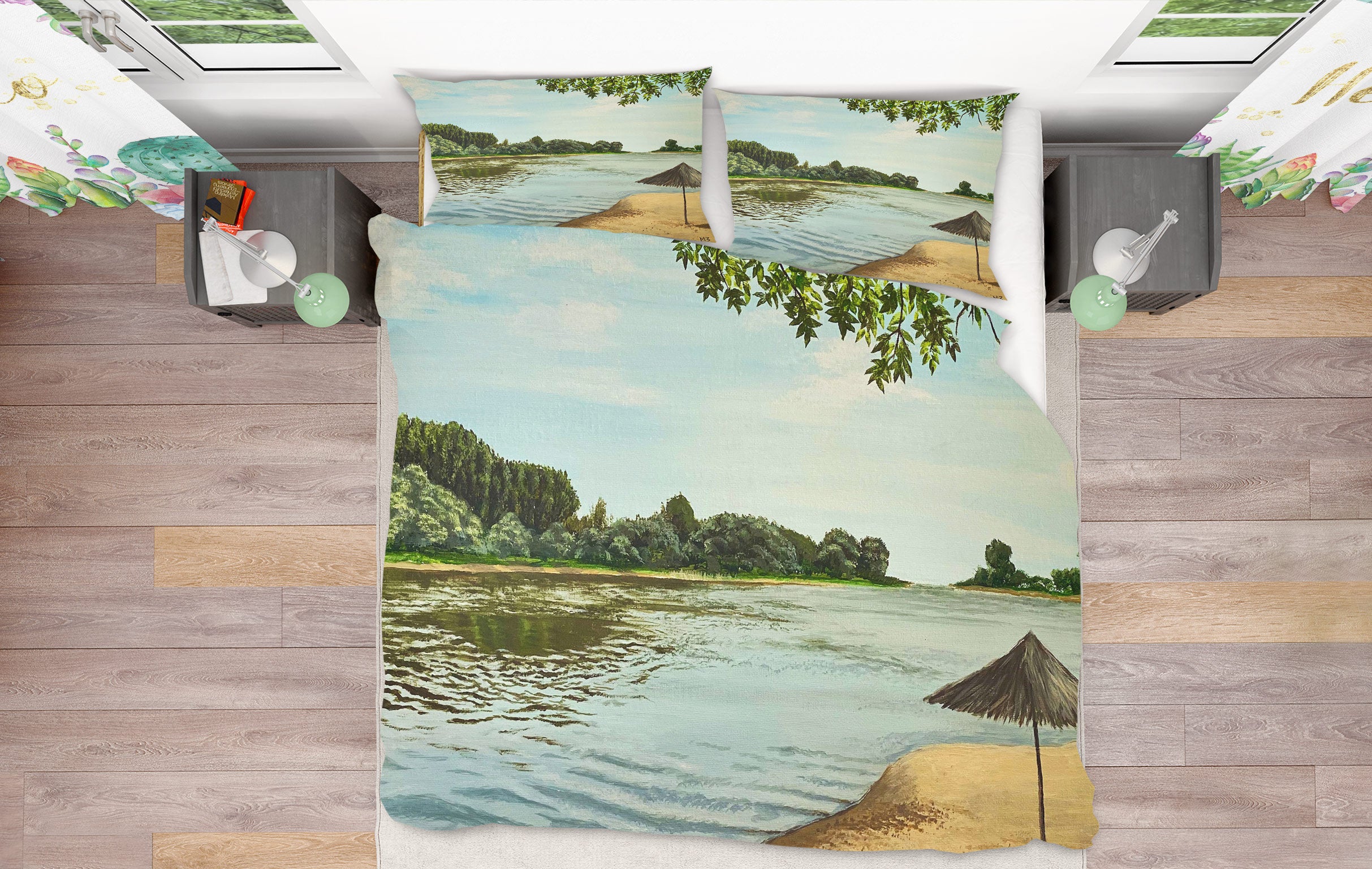 3D River 1755 Marina Zotova Bedding Bed Pillowcases Quilt