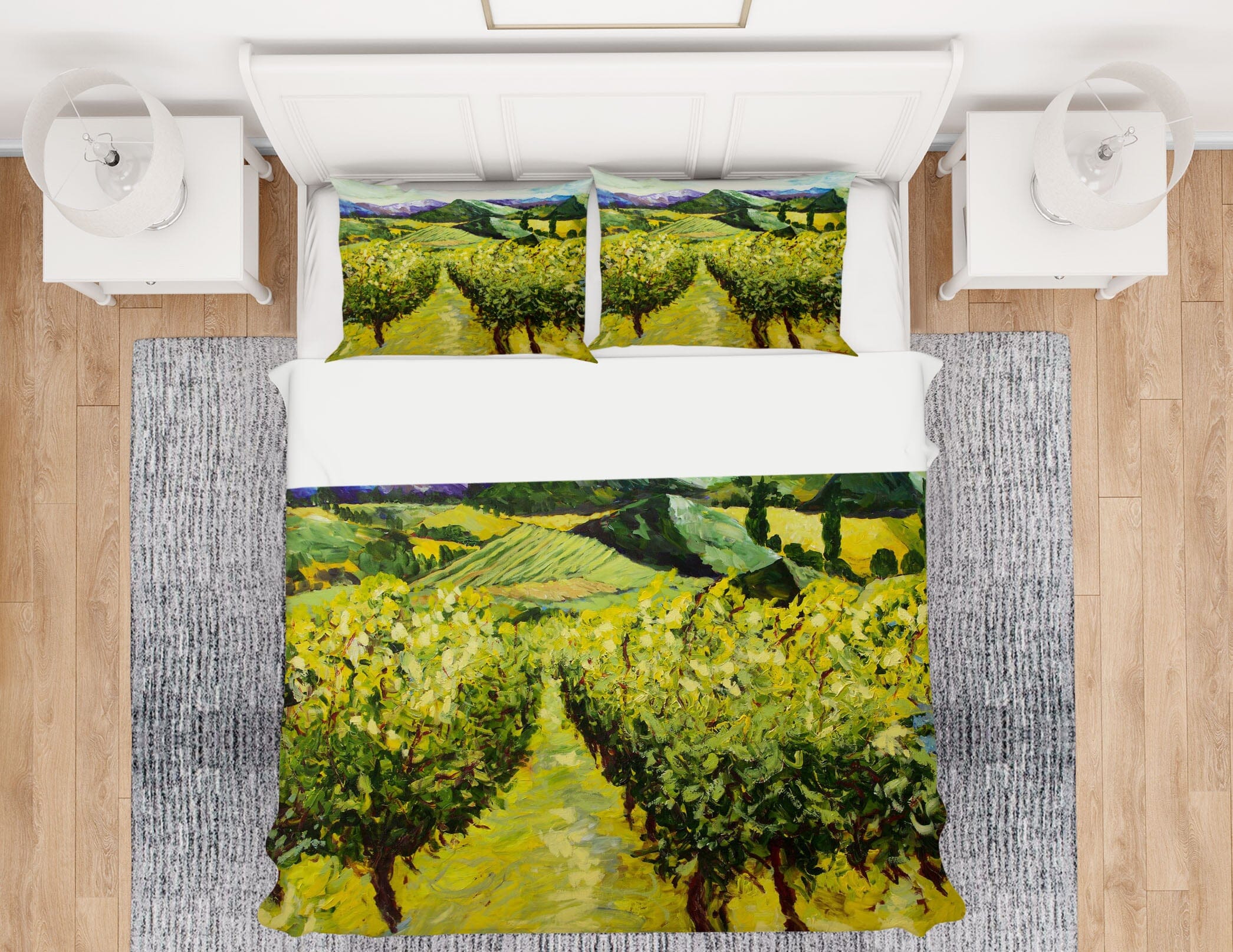 3D Tree Garden 1015 Allan P. Friedlander Bedding Bed Pillowcases Quilt Quiet Covers AJ Creativity Home