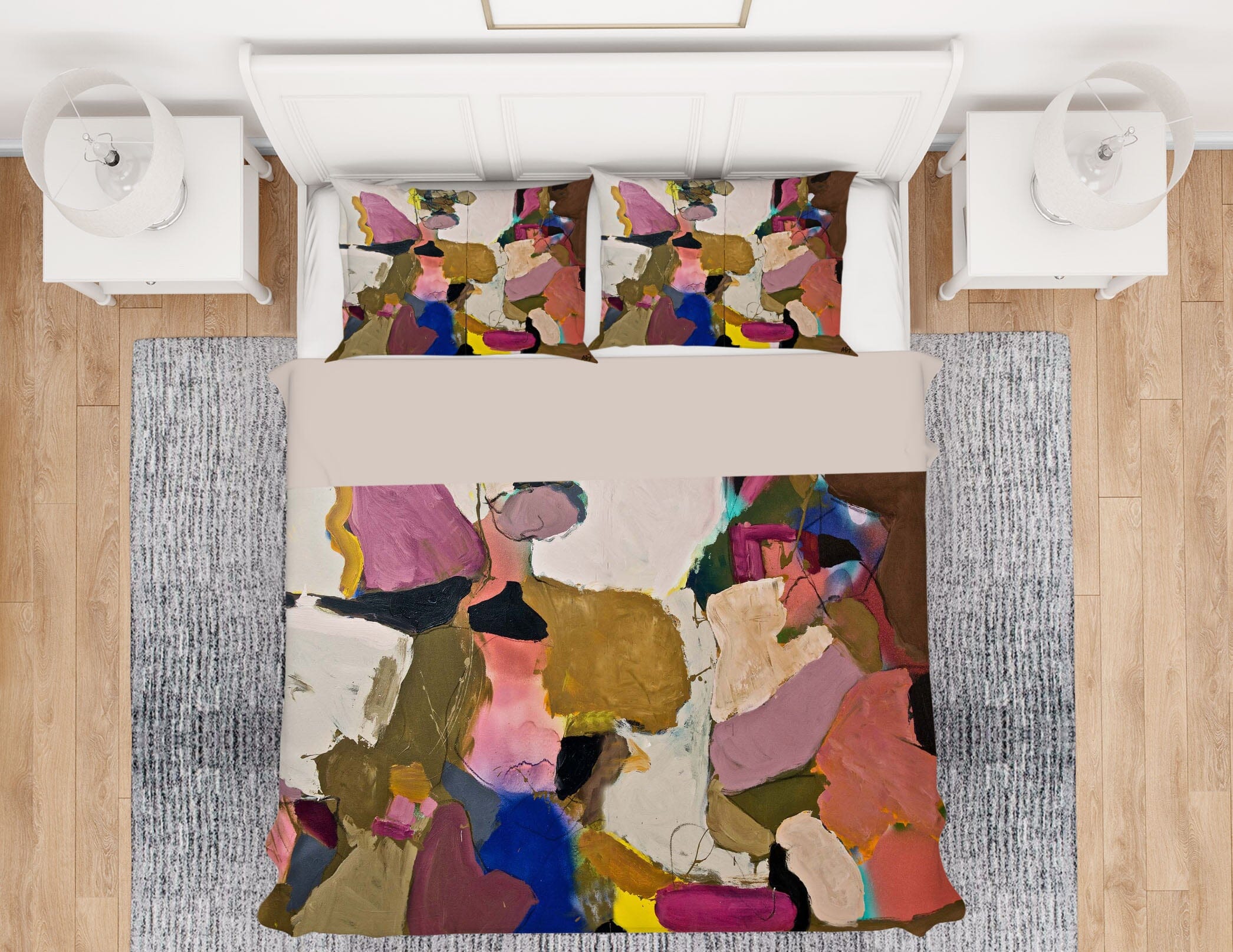 3D Block Painting 1174 Allan P. Friedlander Bedding Bed Pillowcases Quilt Quiet Covers AJ Creativity Home