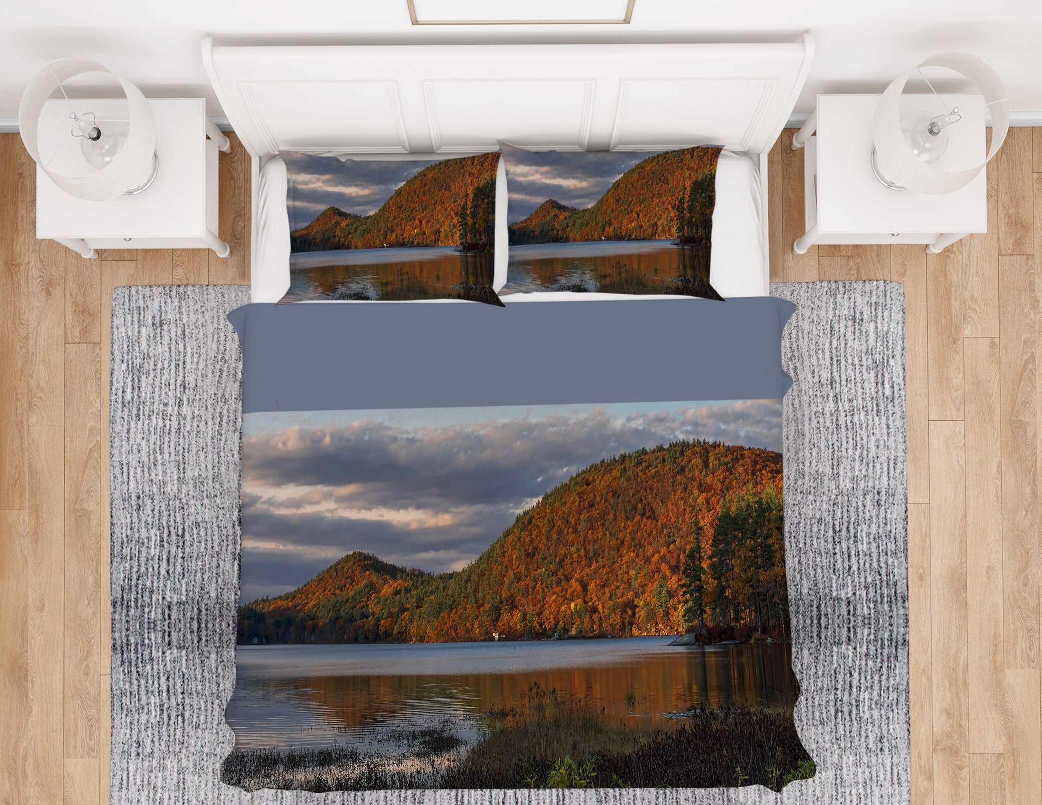 3D Sunset Hill 1027 Jerry LoFaro bedding Bed Pillowcases Quilt