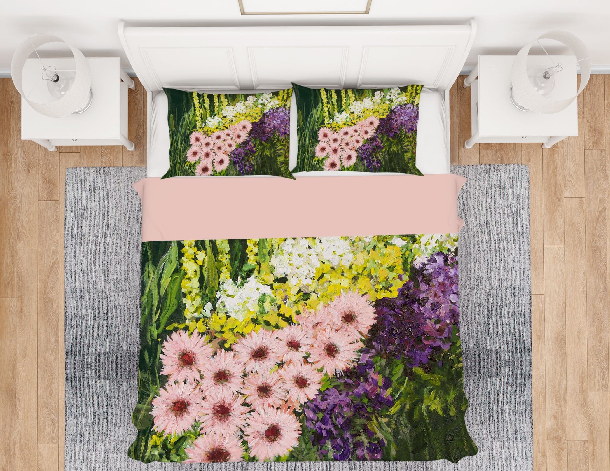 3D Flower Dance 1095 Allan P. Friedlander Bedding Bed Pillowcases Quilt Quiet Covers AJ Creativity Home