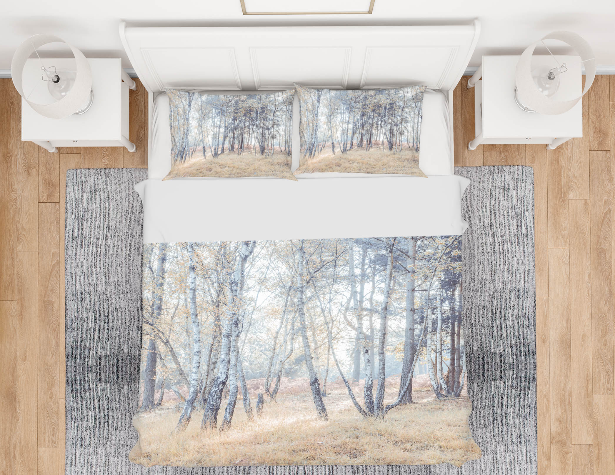 3D Yellow Grassland 7211 Assaf Frank Bedding Bed Pillowcases Quilt Cover Duvet Cover