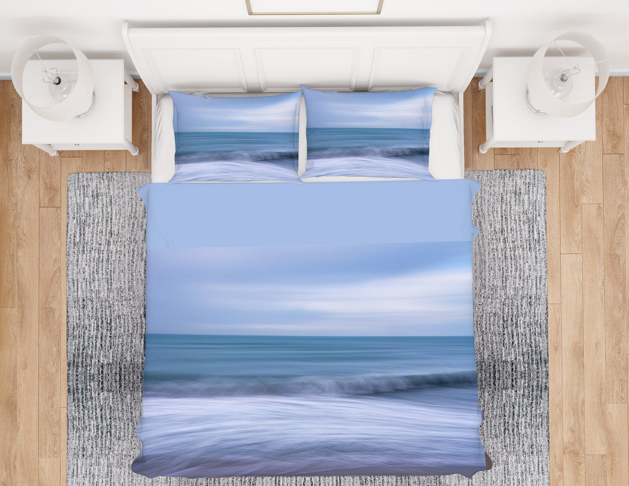 3D Stormy Waves 2151 Marco Carmassi Bedding Bed Pillowcases Quilt Quiet Covers AJ Creativity Home