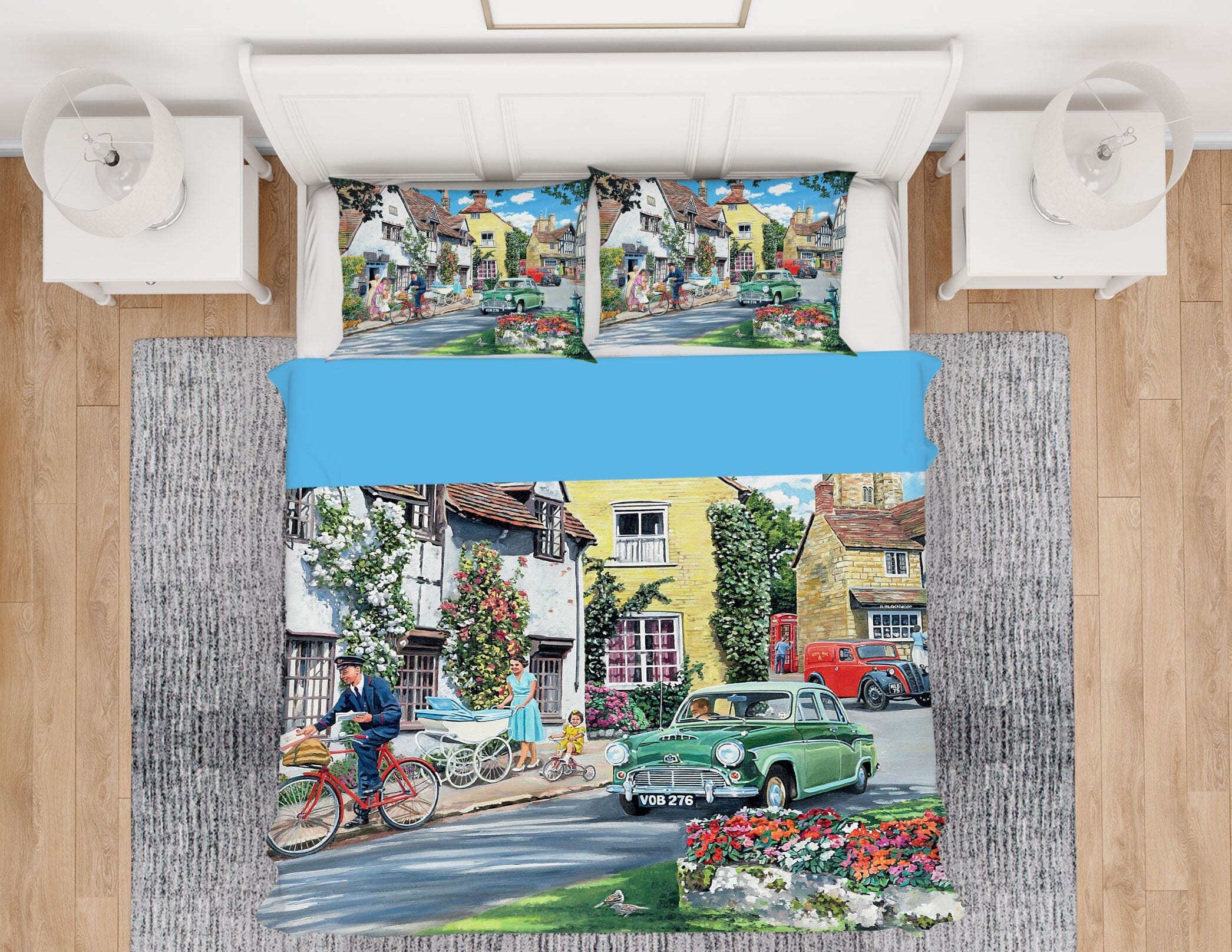 3D Cards For A Birthday Girl 2012 Trevor Mitchell bedding Bed Pillowcases Quilt Quiet Covers AJ Creativity Home