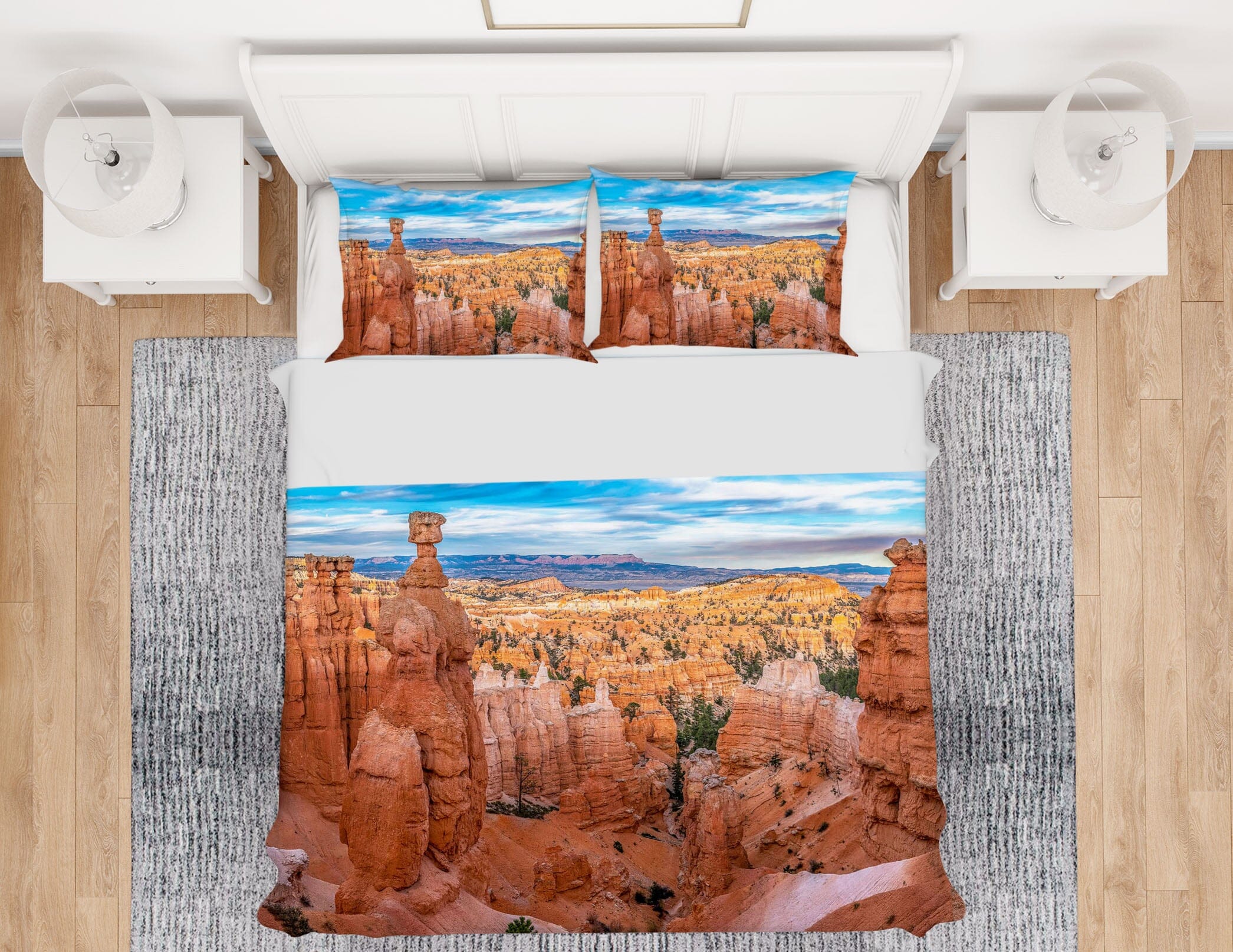 3D Loess Plateau 2161 Marco Carmassi Bedding Bed Pillowcases Quilt Quiet Covers AJ Creativity Home