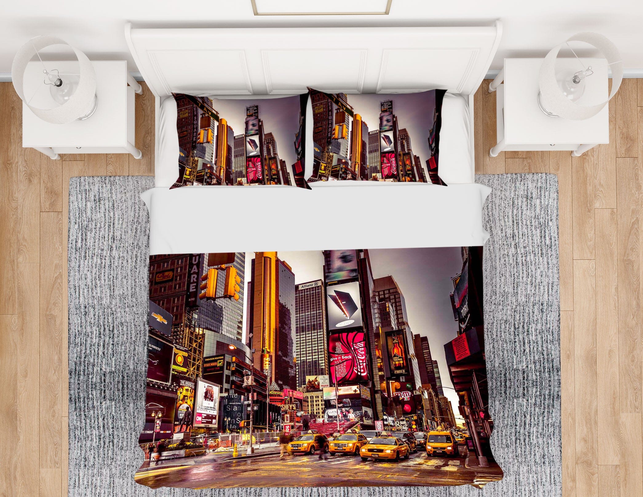 3D Paris Street 2007 Assaf Frank Bedding Bed Pillowcases Quilt Quiet Covers AJ Creativity Home