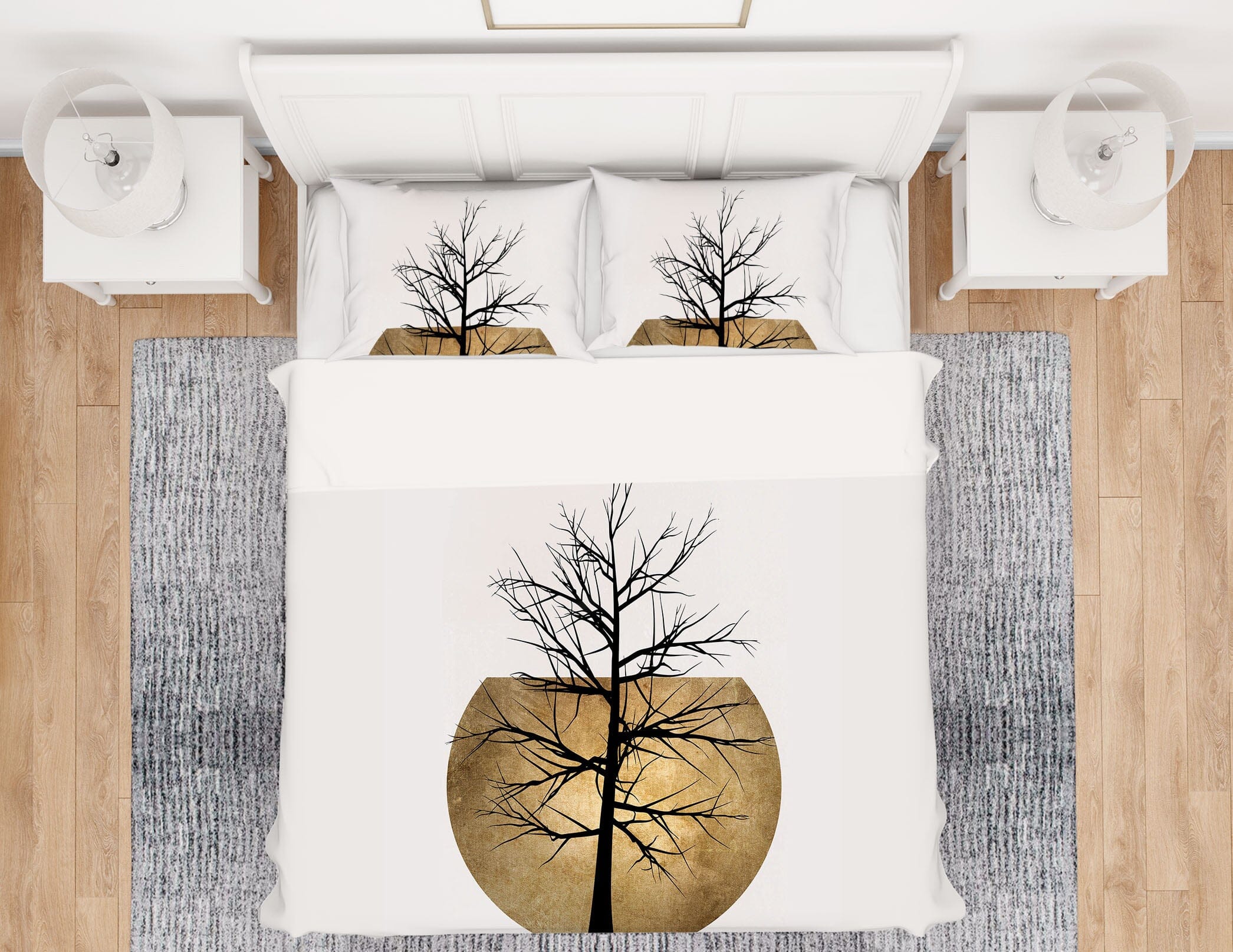 3D Black Tree 155 Boris Draschoff Bedding Bed Pillowcases Quilt Quiet Covers AJ Creativity Home